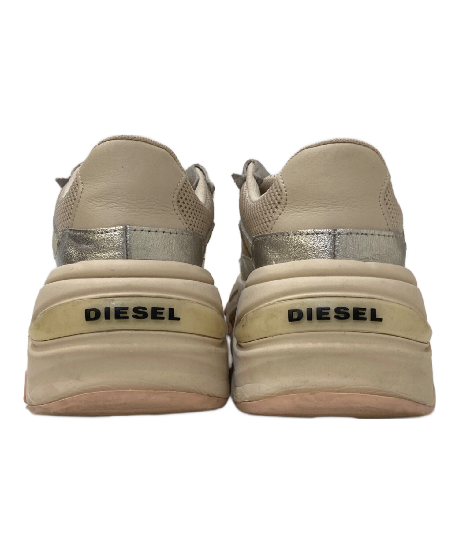 中古・古着通販】DIESEL (ディーゼル) 厚底ローカットスニーカー