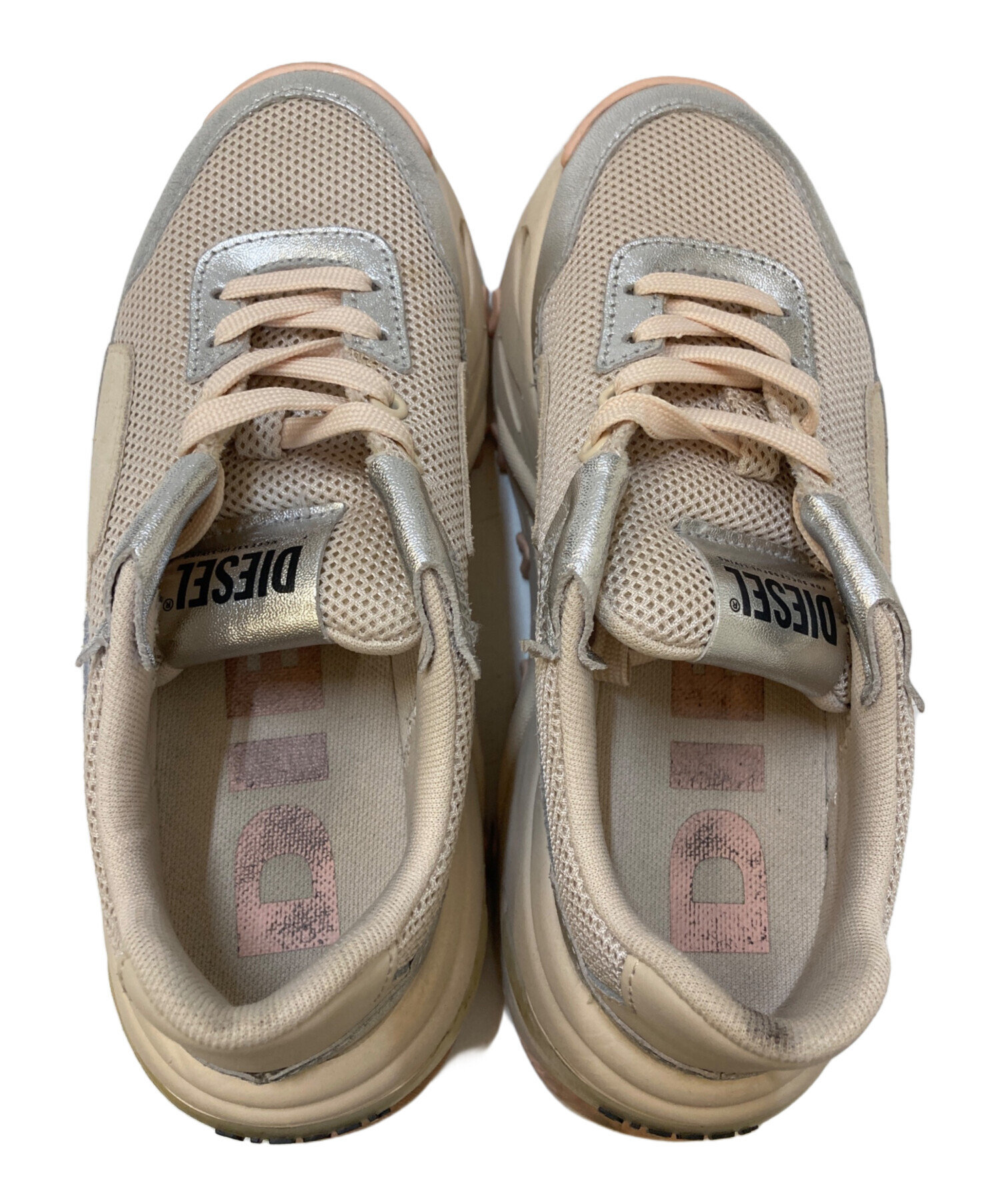 中古・古着通販】DIESEL (ディーゼル) 厚底ローカットスニーカー