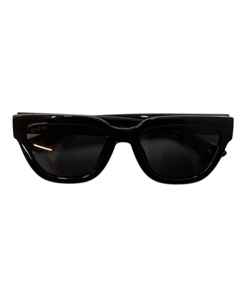 【瀬戸大橋店】 中古 GUCCI | グッチ サングラス スクエア GG1534S 001 サイズ：55□18 140 ブラック 【135】 GUCCI - 【瀬戸大橋店】 中古 GUCCI | グッチ サングラス スクエア