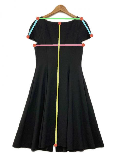 ☆フォクシーニューヨークフロントジップワンピースブラック40☆ 中古・古着通販】FOXEY NEWYORK (フォクシーニューヨーク) フロント