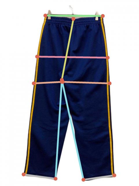 中古・古着通販】adidas (アディダス) ワイドレッグトラックパンツ