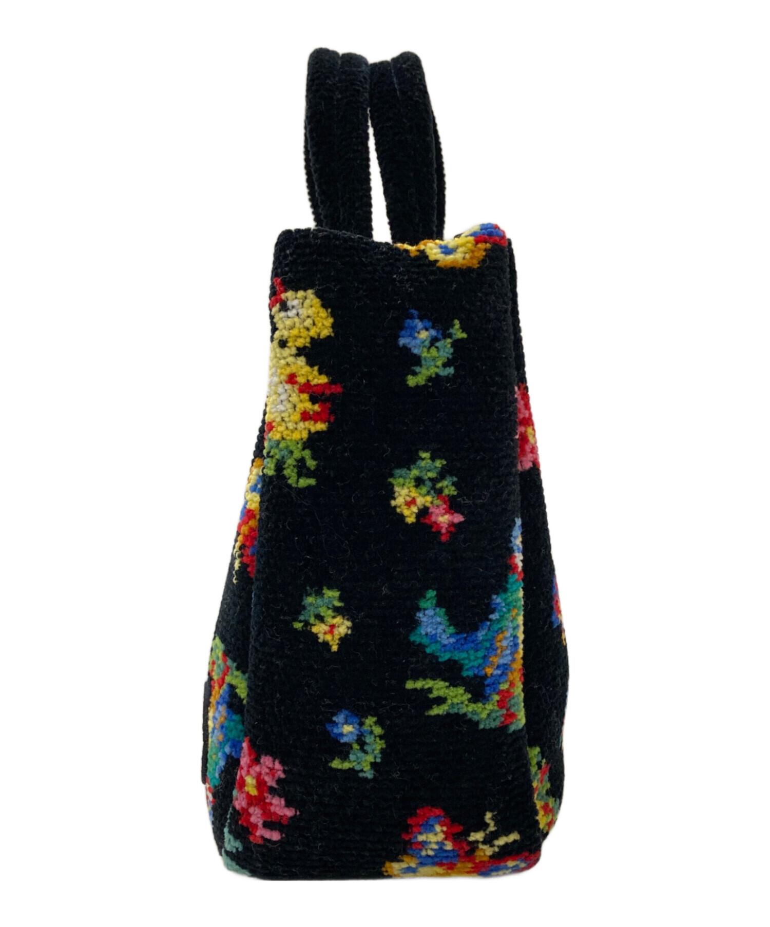 中古・古着通販】FEILER (フェイラー) ハイジ2WAYミニバッグ ブラック