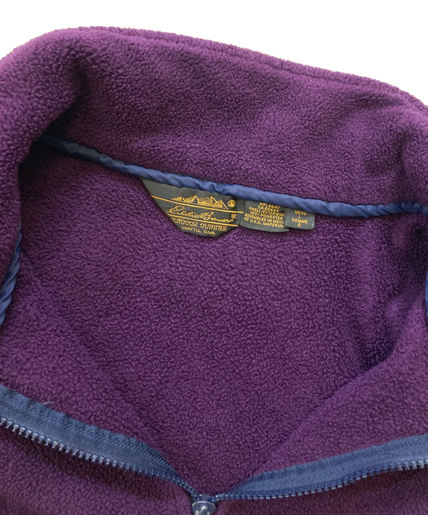 中古・古着通販】Eddie Bauer (エディーバウアー) 90s ハーフジップ