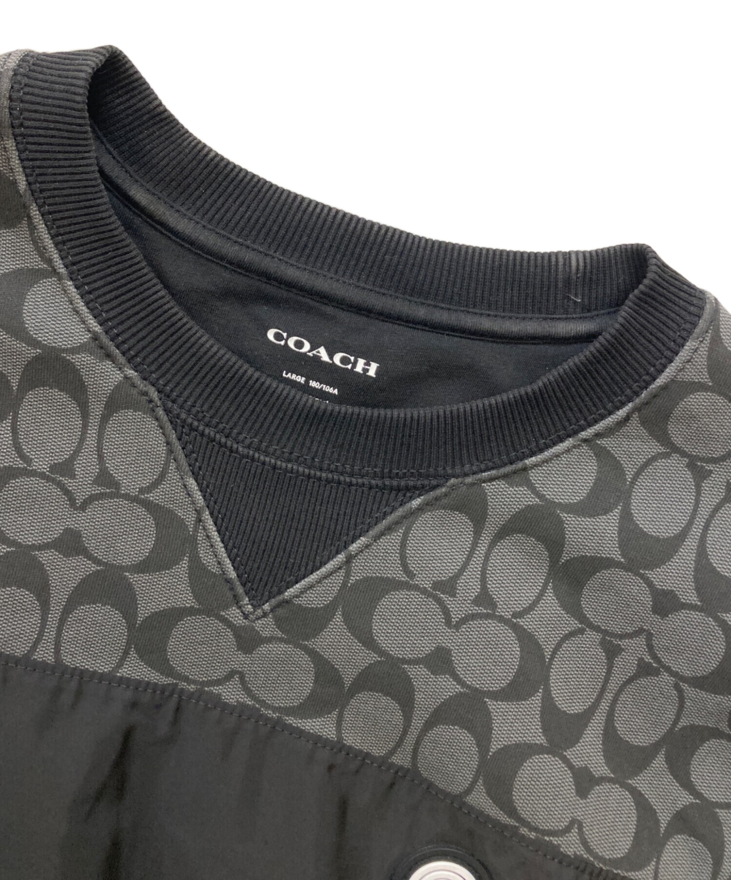 中古・古着通販】COACH (コーチ) シグネチャー クルーネック 