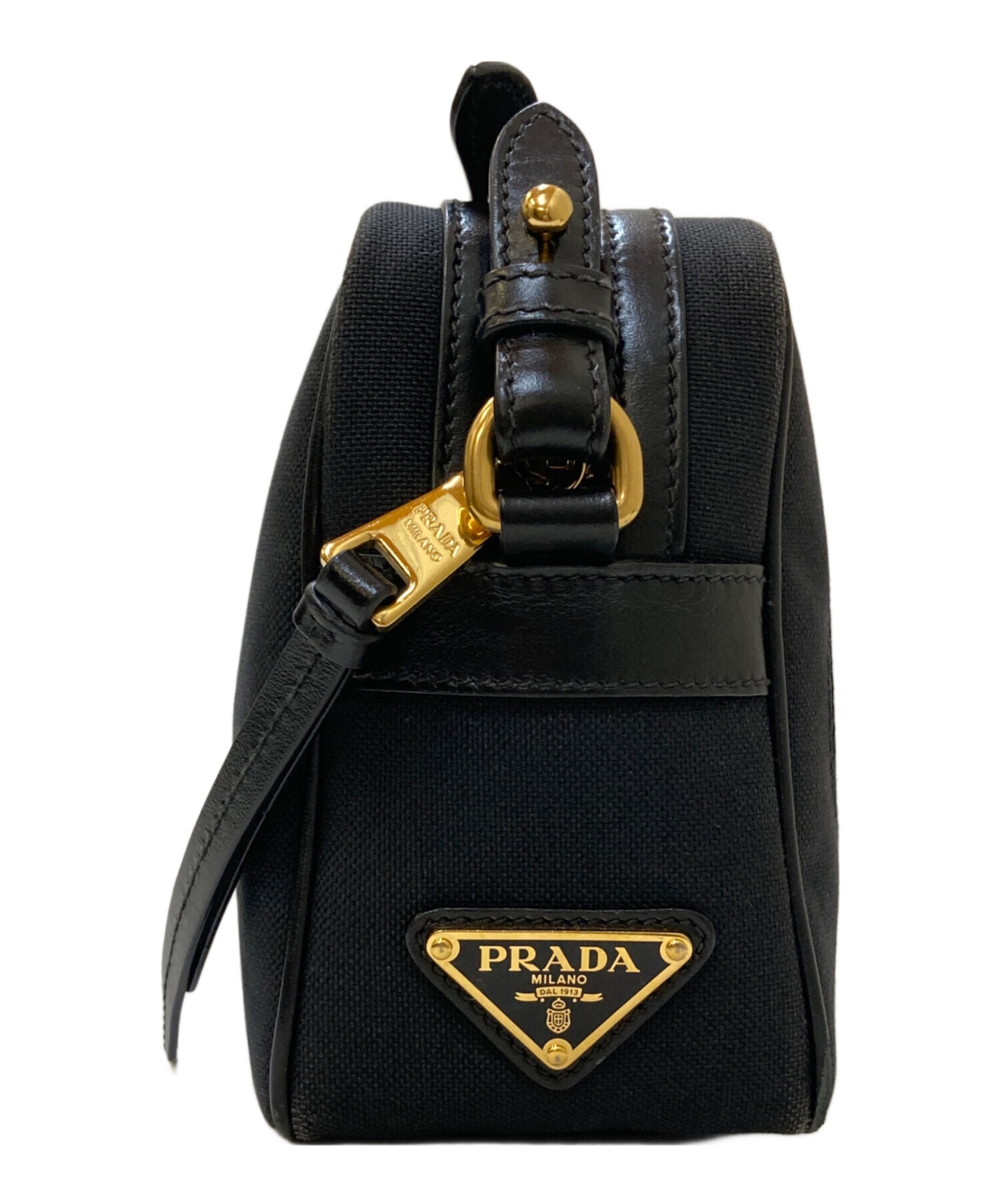 中古・古着通販】PRADA (プラダ) LOGO JACQUARD ショルダーバッグ
