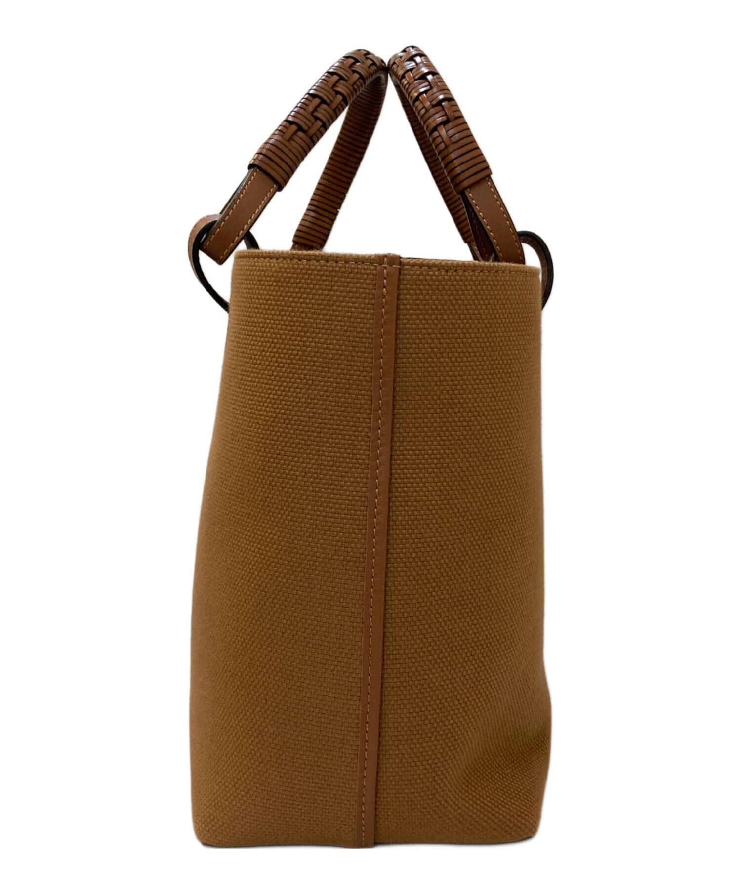 中古・古着通販】LOEWE (ロエベ) ジャガード×レザー ANAGRAM TOTE