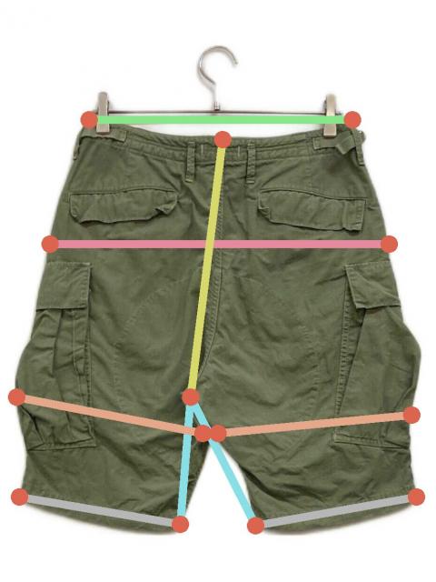 中古・古着通販】nonnative (ノンネイティブ) TROOPER SHORTS ハーフ