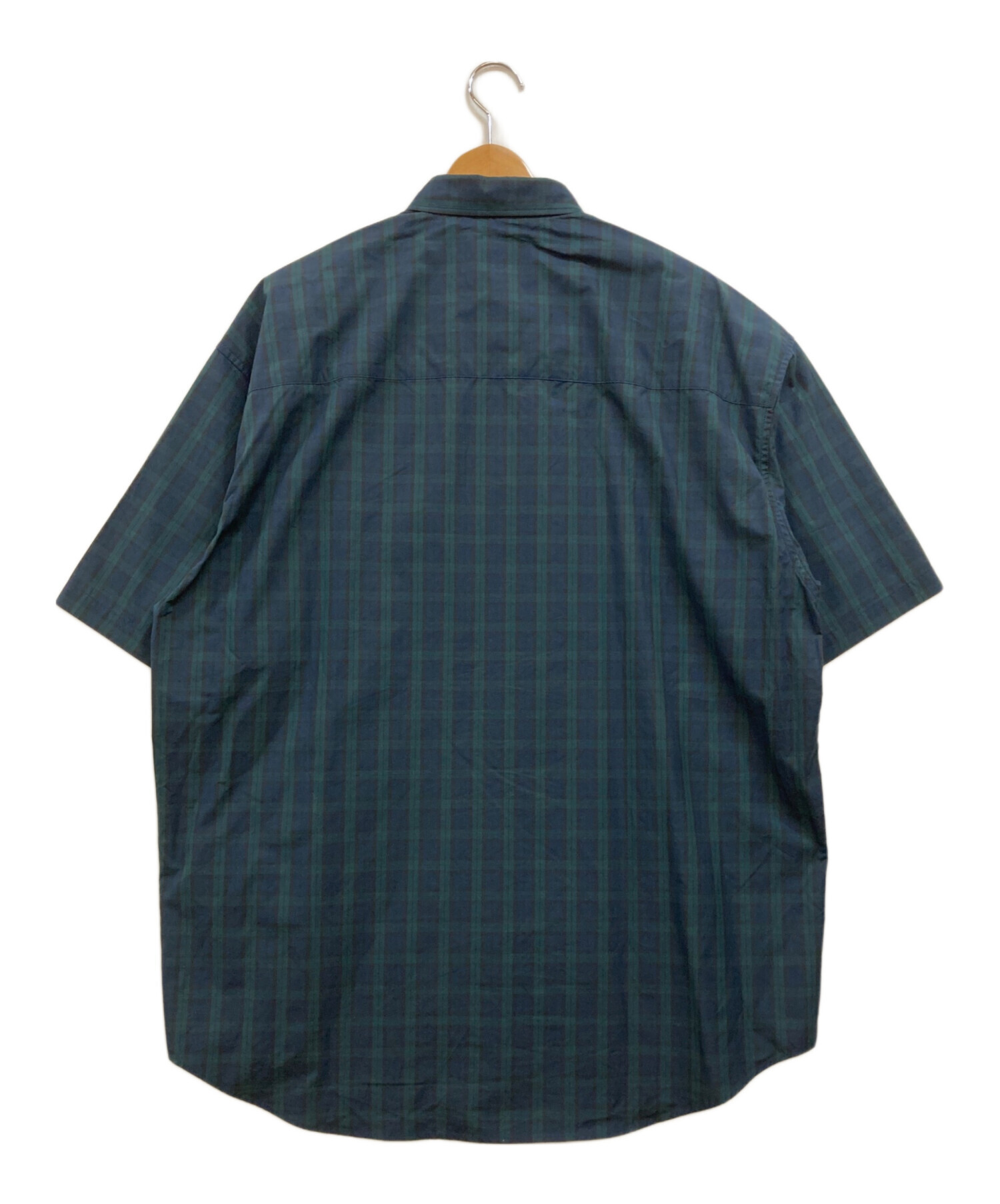 中古・古着通販】WTAPS (ダブルタップス) オーバーサイズ 半袖チェック 