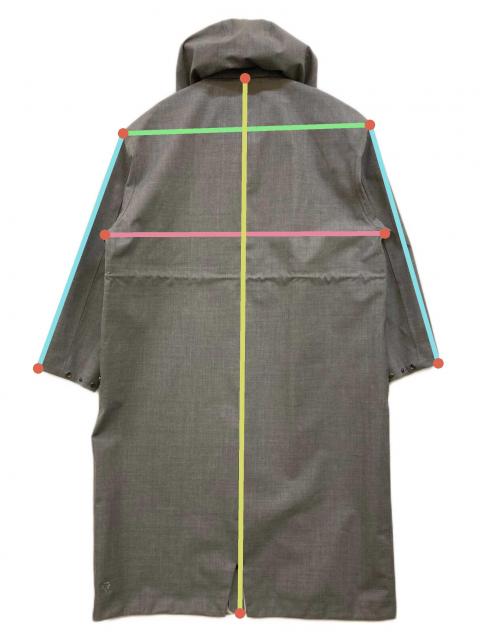 中古・古着通販】DESCENTE (デサント) GORE-TEX WOOL COAT ロング