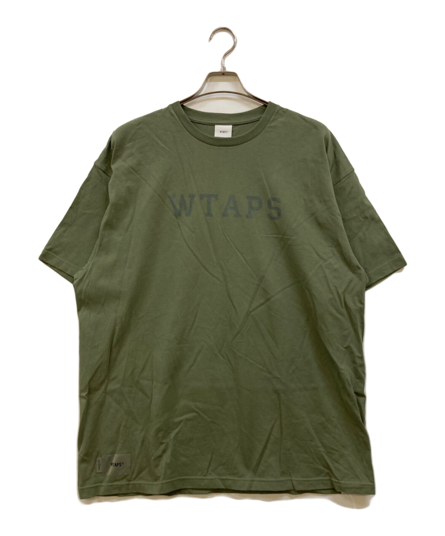 中古・古着通販】WTAPS (ダブルタップス) COLLEGE/SS グリーン サイズ