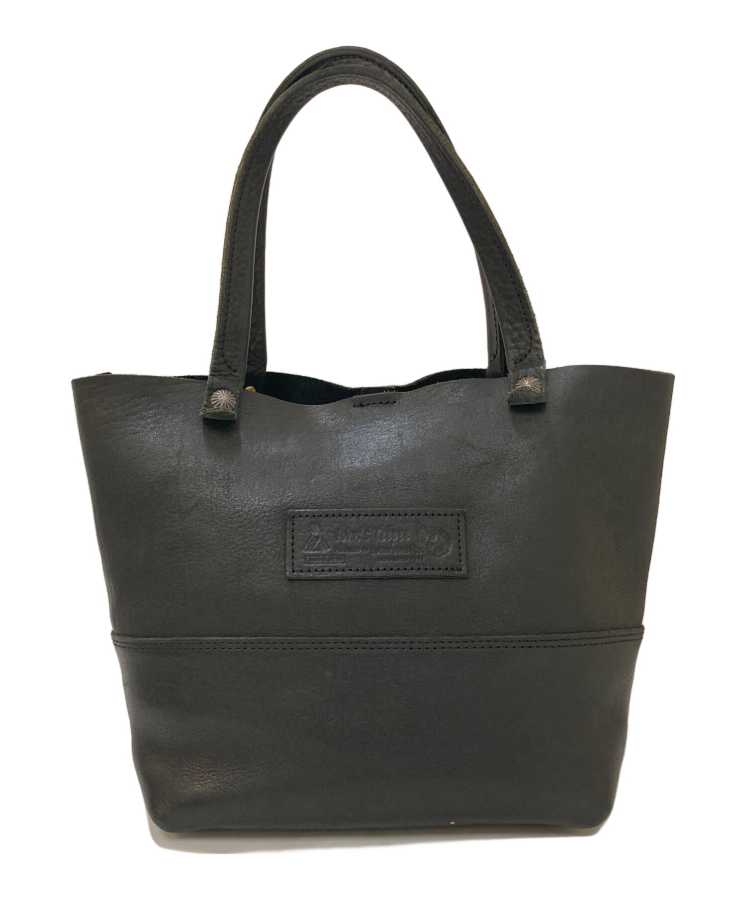 Lucky John トートバッグラッキージョン ラッキージョン LUCKY JOHNグ コンチョ レザー 2WAY ショルダー トート