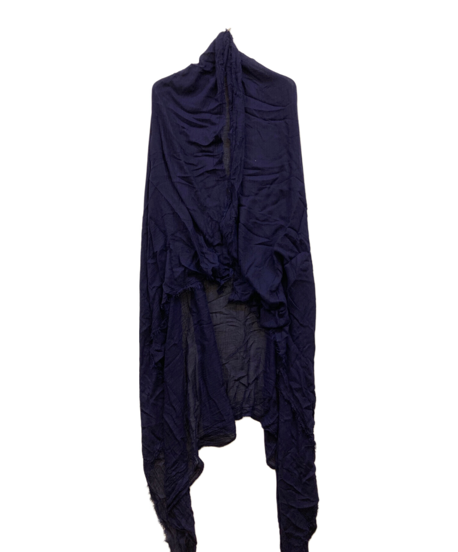 Faliero Sarti ファリエロサルティ　紺　ネイビー　ストール 中古・古着通販】FALIERO SARTI (ファリエロサルティ) 大判モーダル