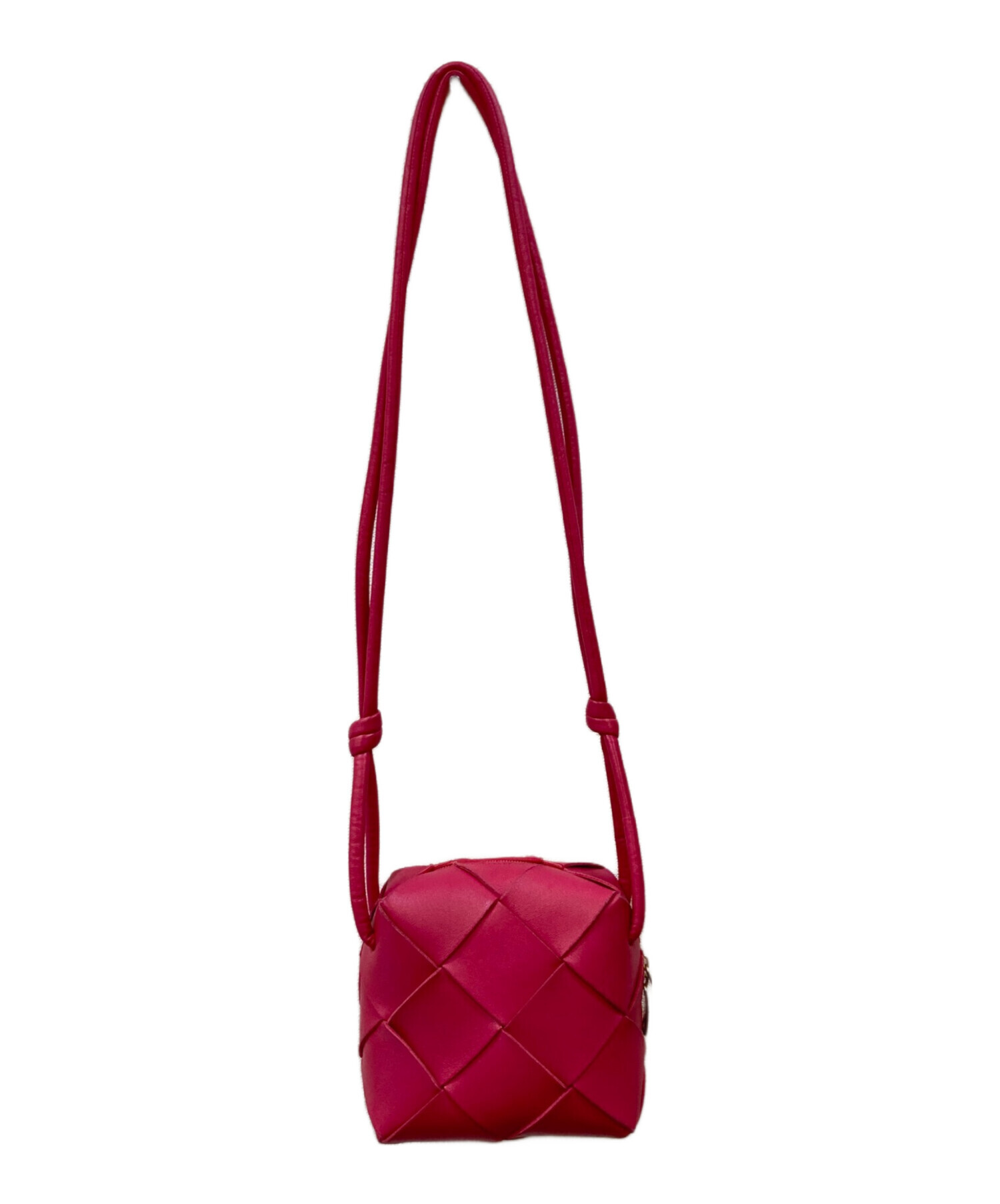 BOTTEGA VENETA ボッテガベネタ ショルダーバッグ  ピンク 【古着】【中古】【送料無料】 中古・古着通販】BOTTEGA VENETA (ボッテガベネタ) マキシイントレ