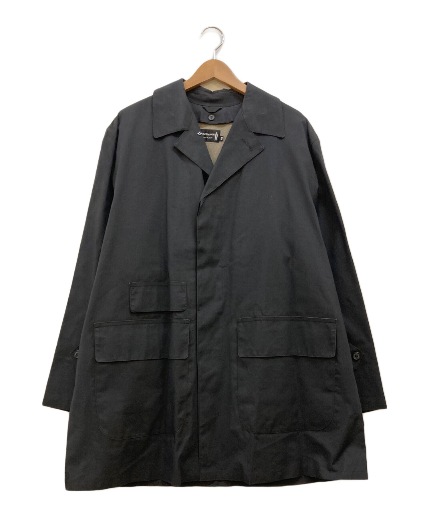MACKINTOSH／マッキントッシュ永久定番。ゴム引きステンカラーコート 