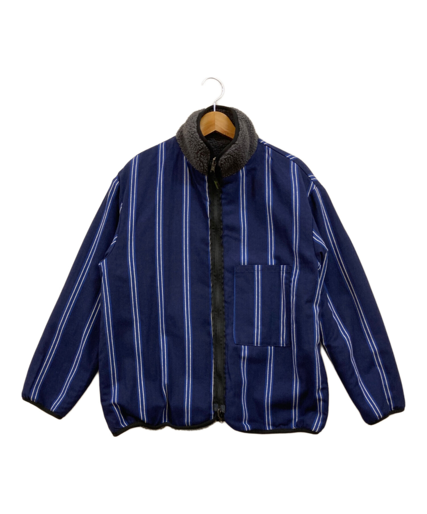 中古・古着通販】GO HEMP (ゴーヘンプ) リバーシブルボアジャケット 