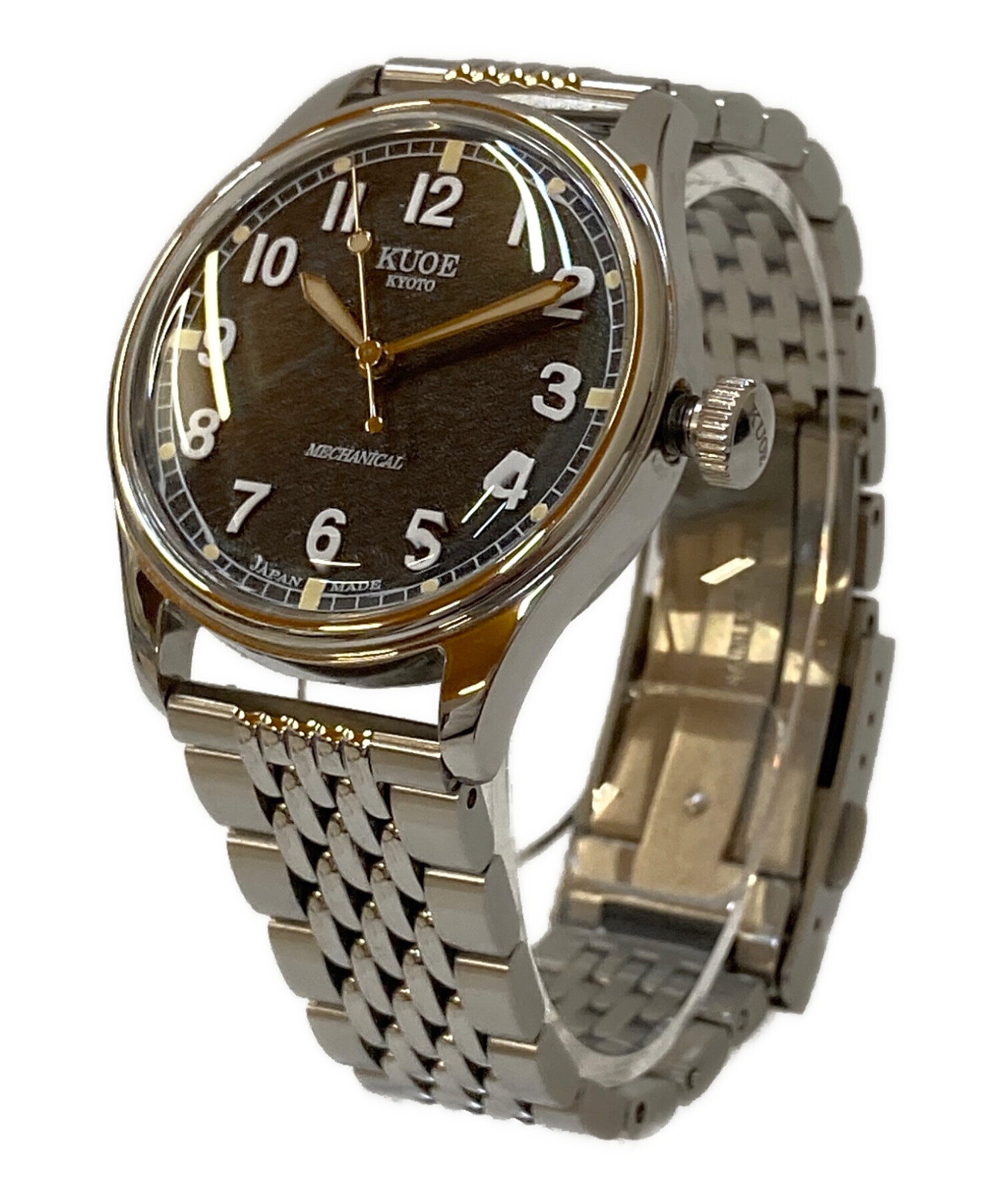 中古・古着通販】KUOE (クオ) OLD SMITH 腕時計 ブラック｜ブランド