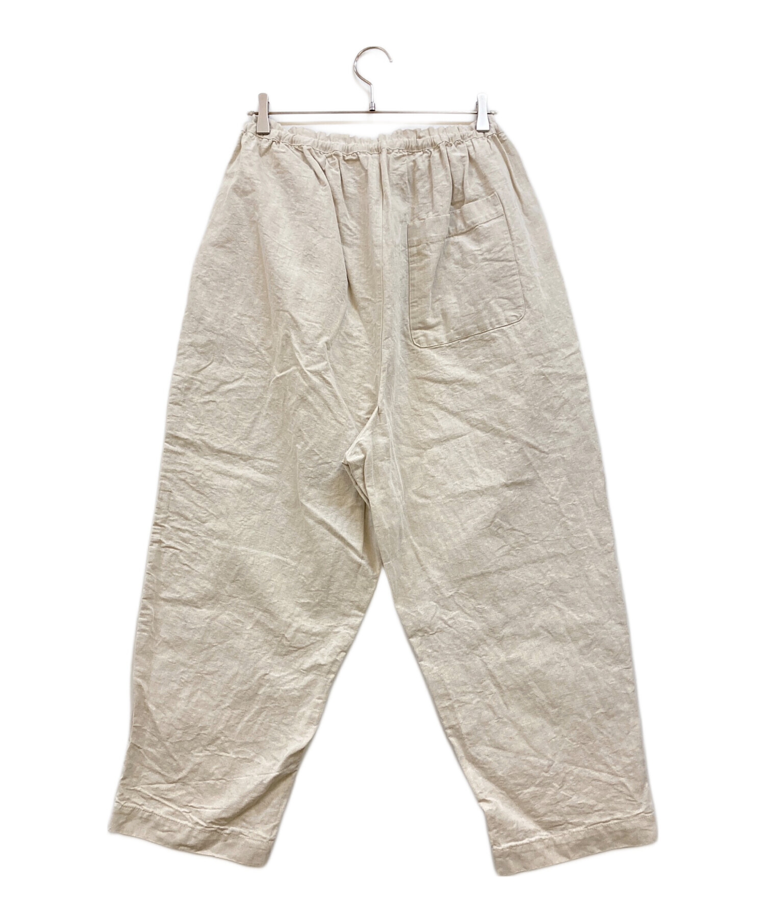 ★日本製★ ネストローブ nest Robe サスペンダー付きワイドパンツ 中古・古着通販】nest Robe (ネストローブ) サスペンダーコットン