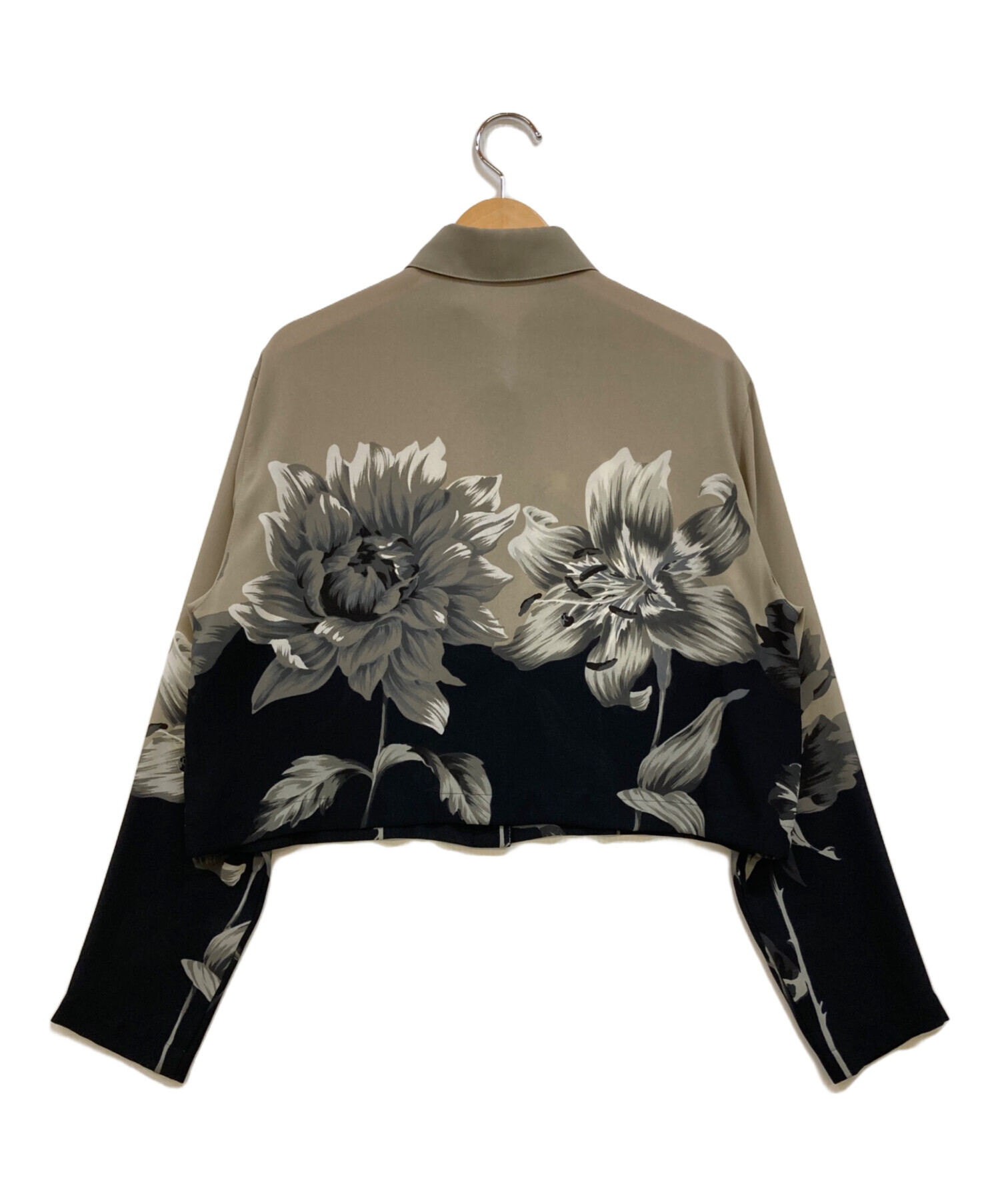 TOKUKO VOL カラフルシェルプリント長袖ポリエステルチュニック TOKUKO1erVOL シェルプリントチュニック TOKUKO VOL カラフルシェル