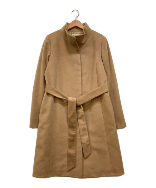 高級 ロロピアーナ カシミヤ100% 自由区 女優襟 ダブルブレストコート 40 中古・古着通販】自由区 (ジユウク) LORO PIANA (ロロピアーナ