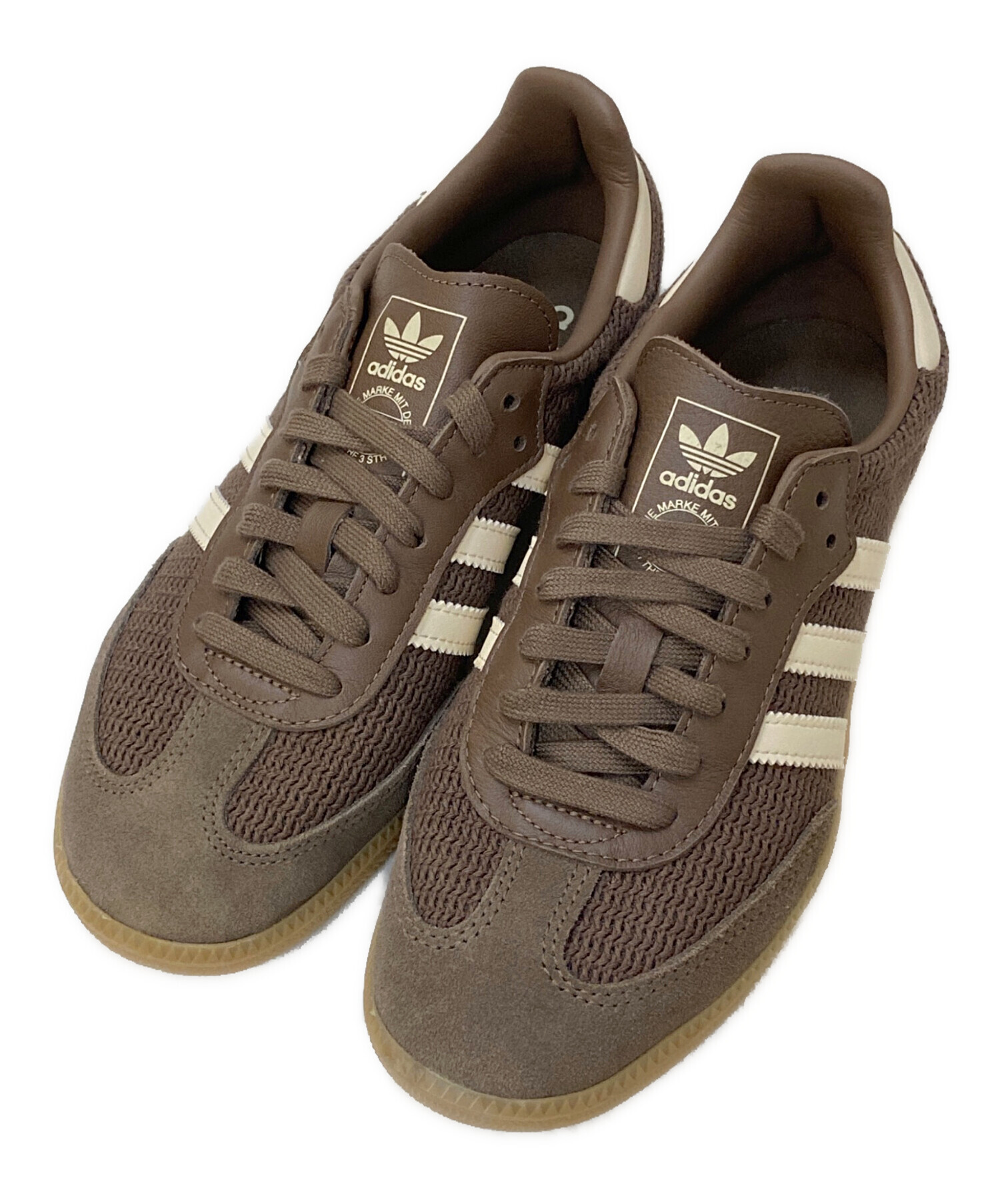 中古・古着通販】adidas (アディダス) メッシュサンバOG ブラウン 