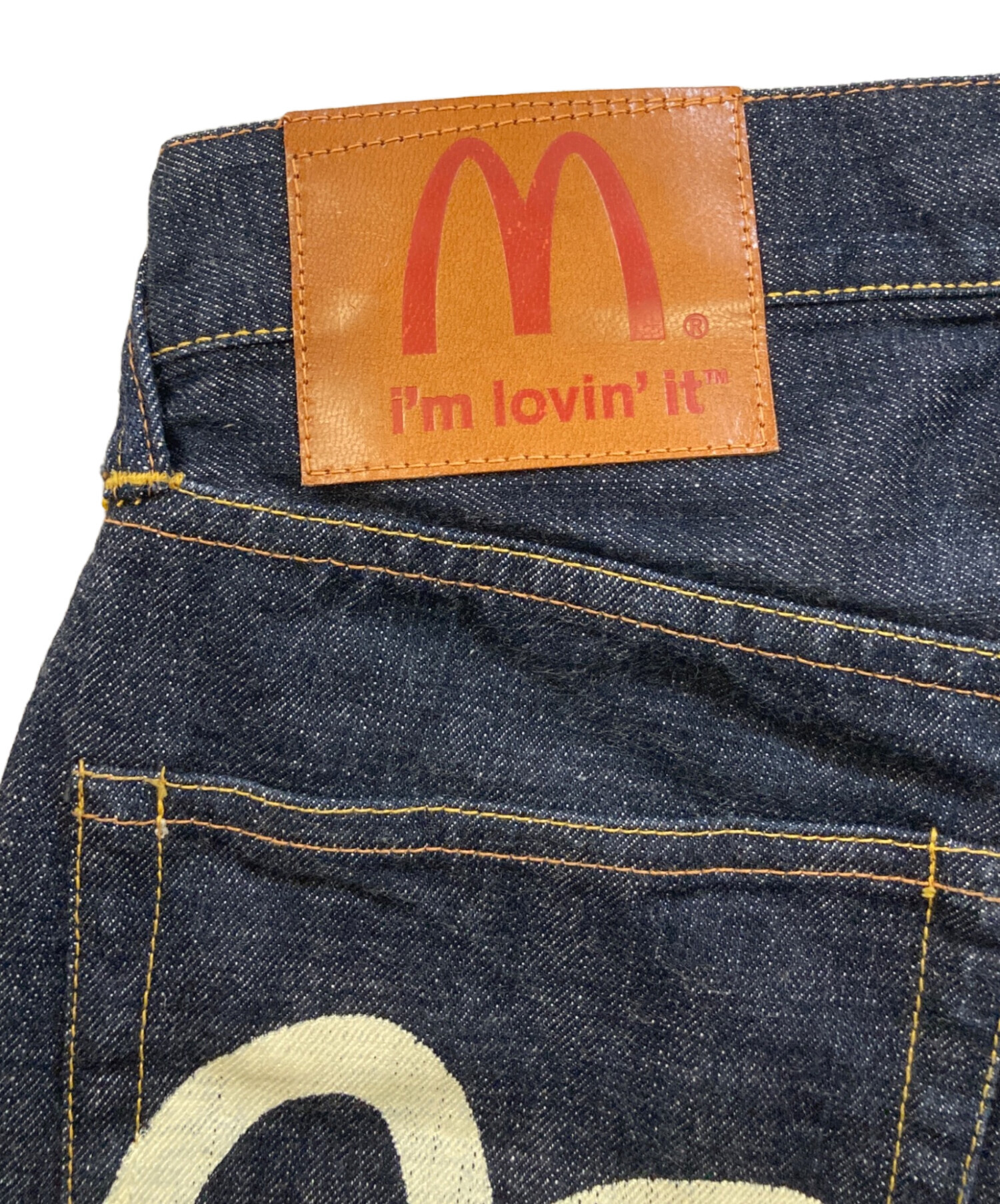 レア！EVIS マクドナルド コラボデニムパンツ 中古・古着通販】EVISU (エヴィス) McDonald's (マクドナルド