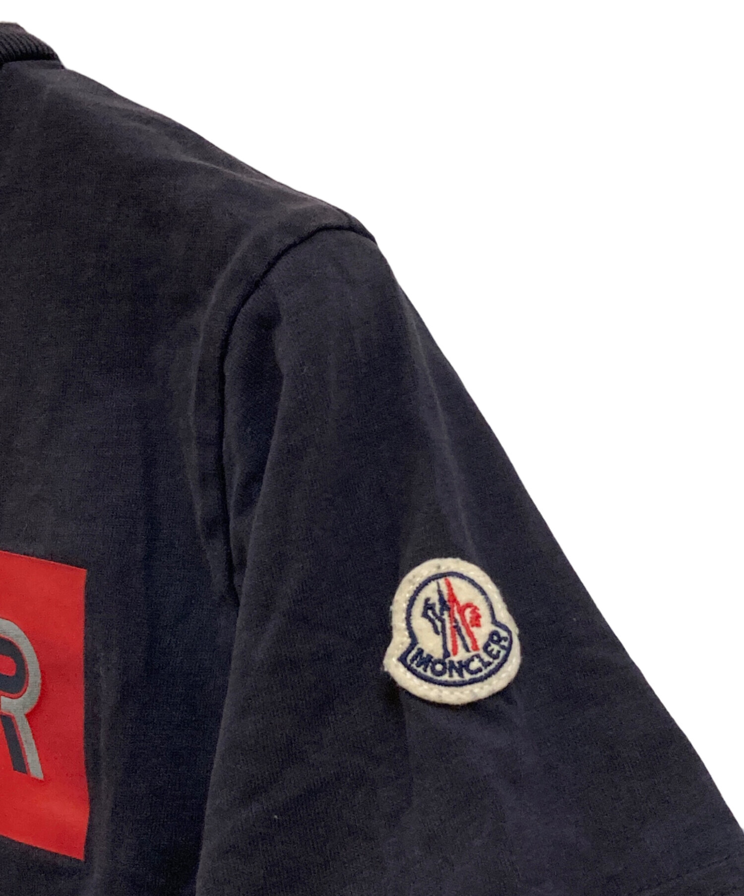 中古・古着通販】MONCLER (モンクレール) MAGLIA T-SHIRT ネイビー