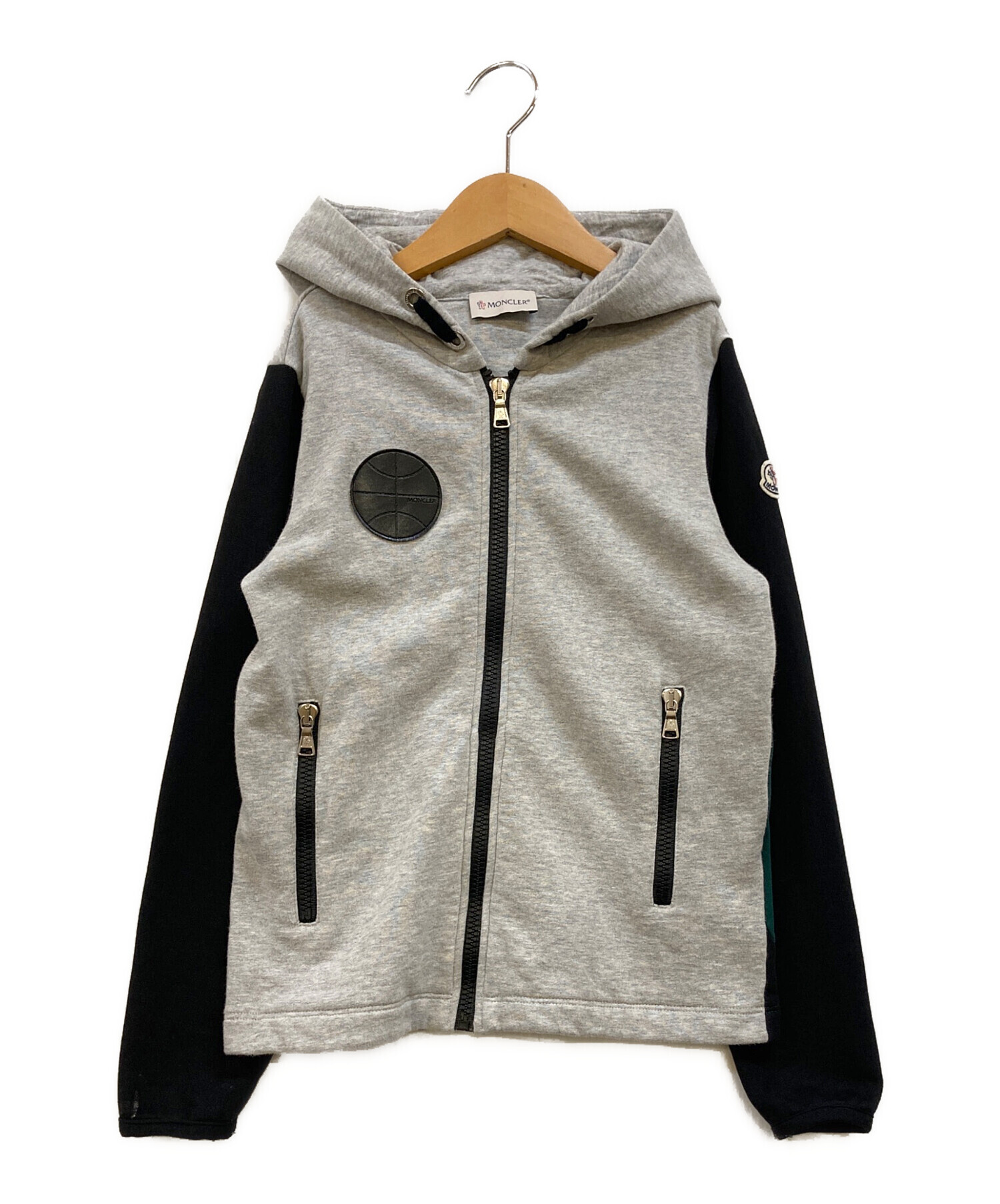 モンクレール MONCLER ジップパーカー グレー L