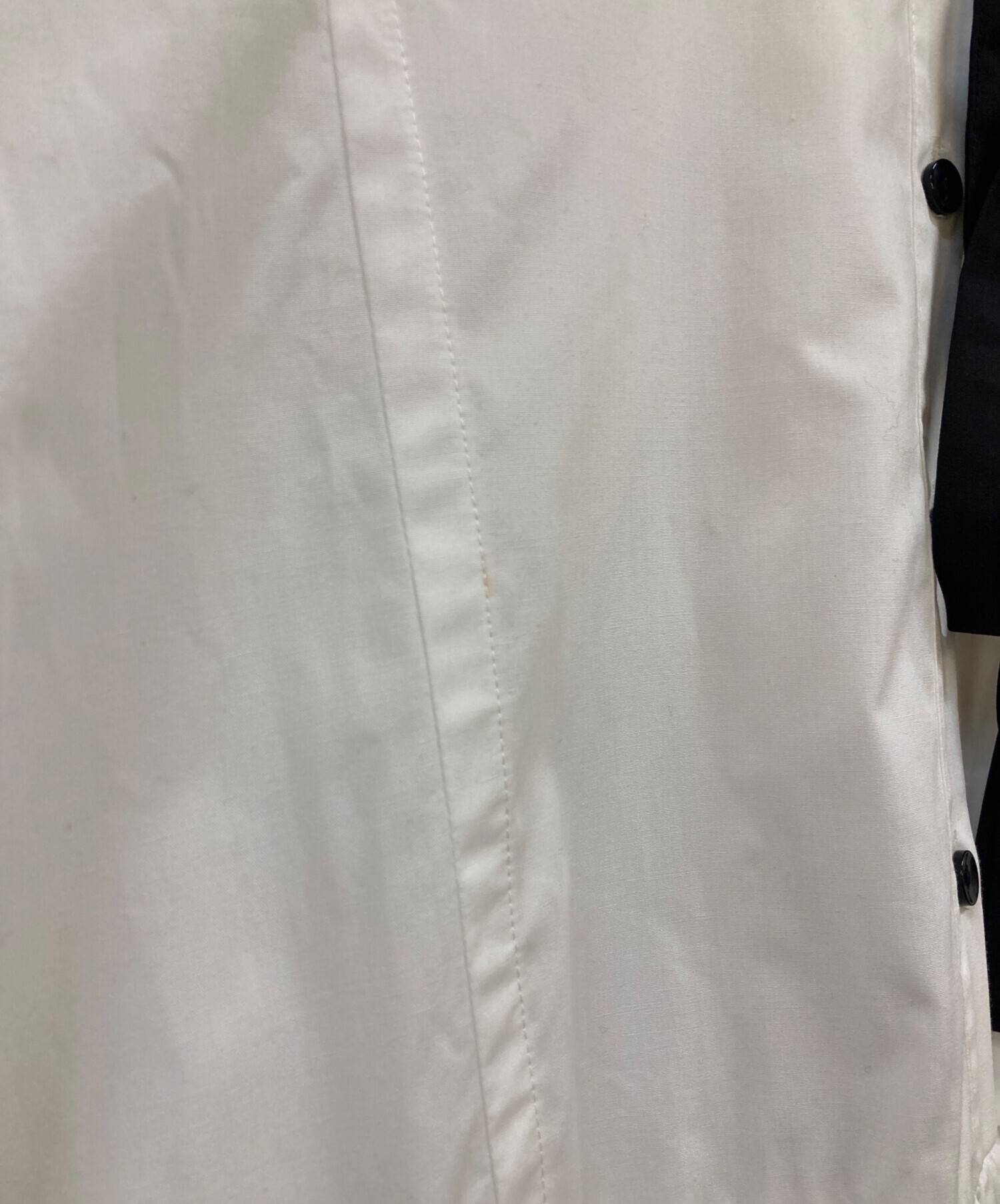 中古・古着通販】CADUNE (カデュネ) ボウ付シャツチュニック ホワイト