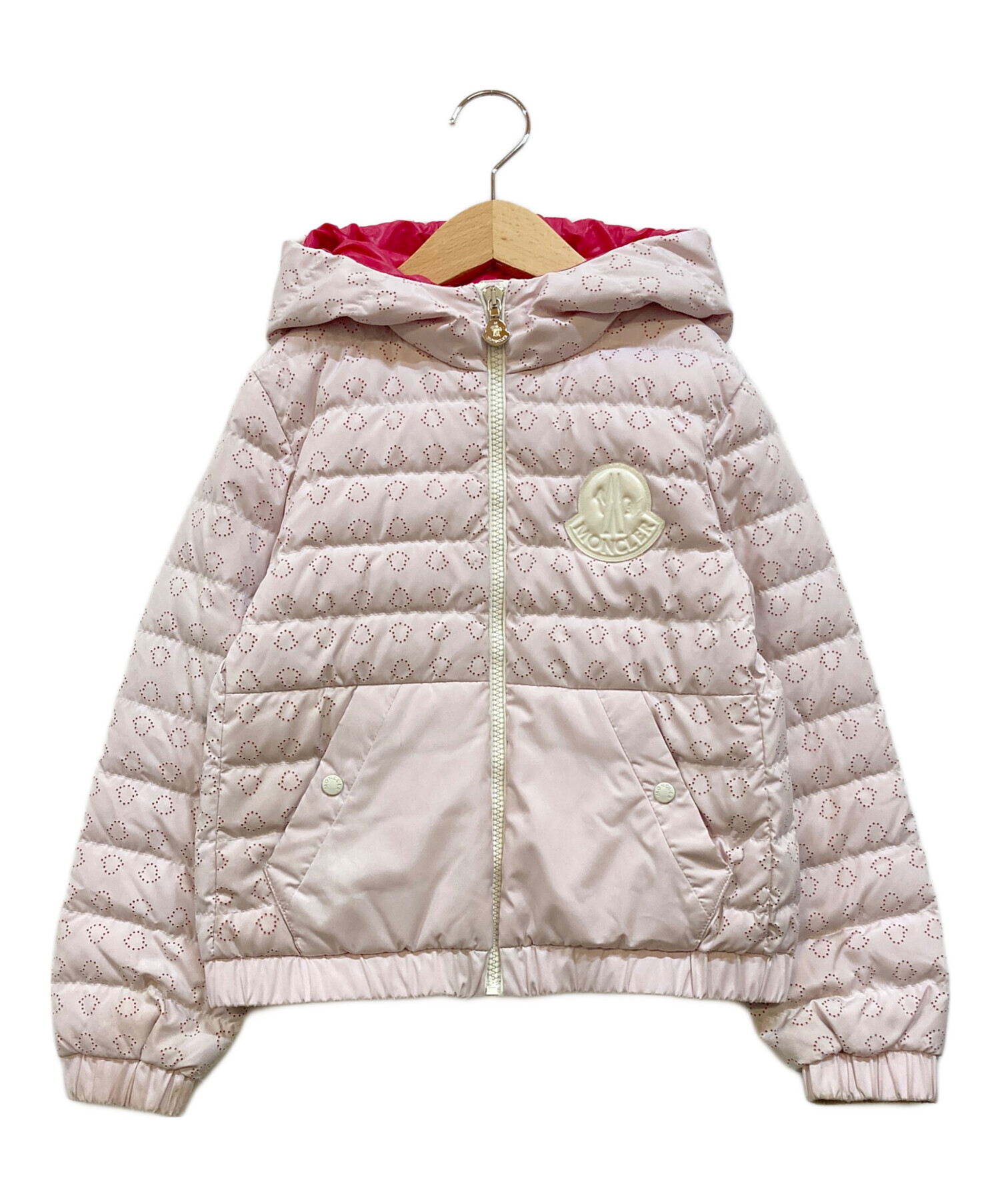 中古・古着通販】MONCLER (モンクレール) ダウンジャケット ピンク 