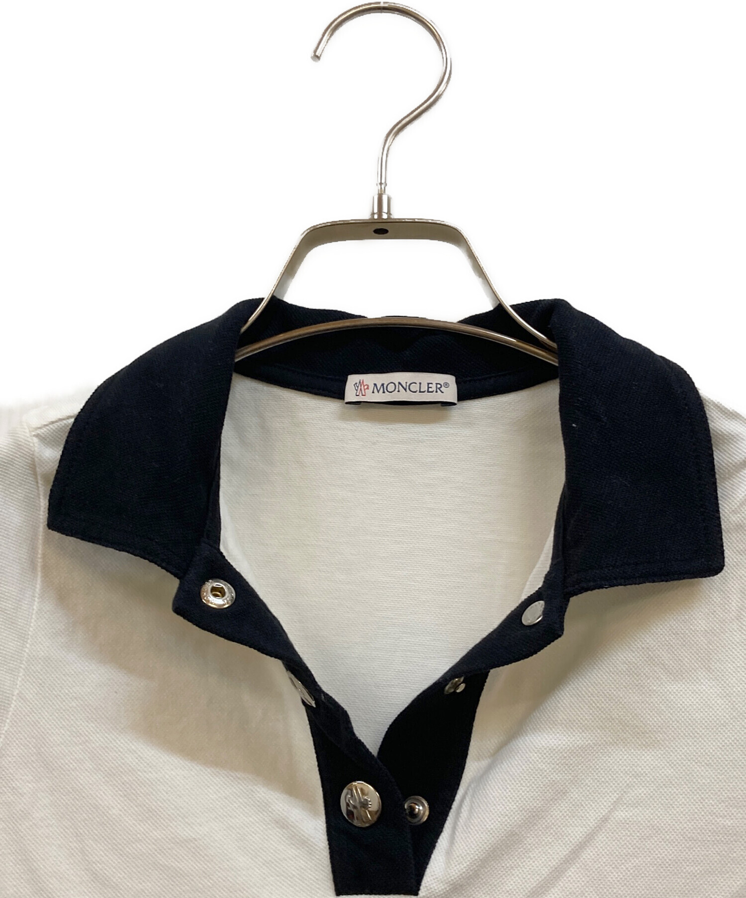 【美品】MONCLER 半袖ポロシャツワンピース ⭐︎美品⭐︎MONCLER ポロワンピース 赤/白 半袖 6A - メルカリ