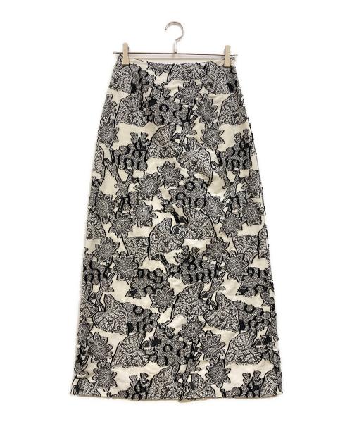 中古・古着通販】AMERI (アメリ) UND BOTANICAL JACQUARD SKIRT