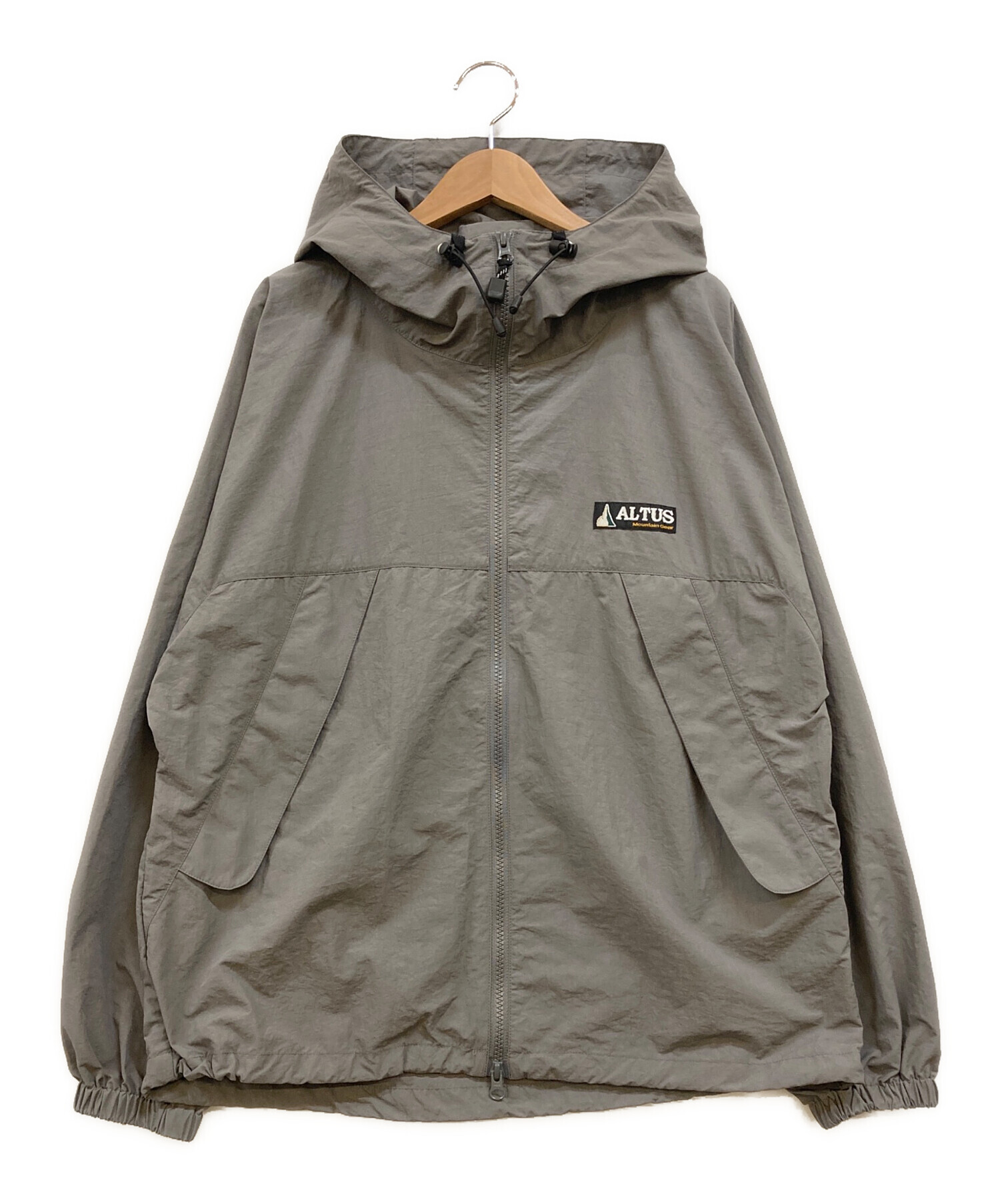 中古・古着通販】ALTUS (アルタス) Wジップマウンテンパーカー グレー