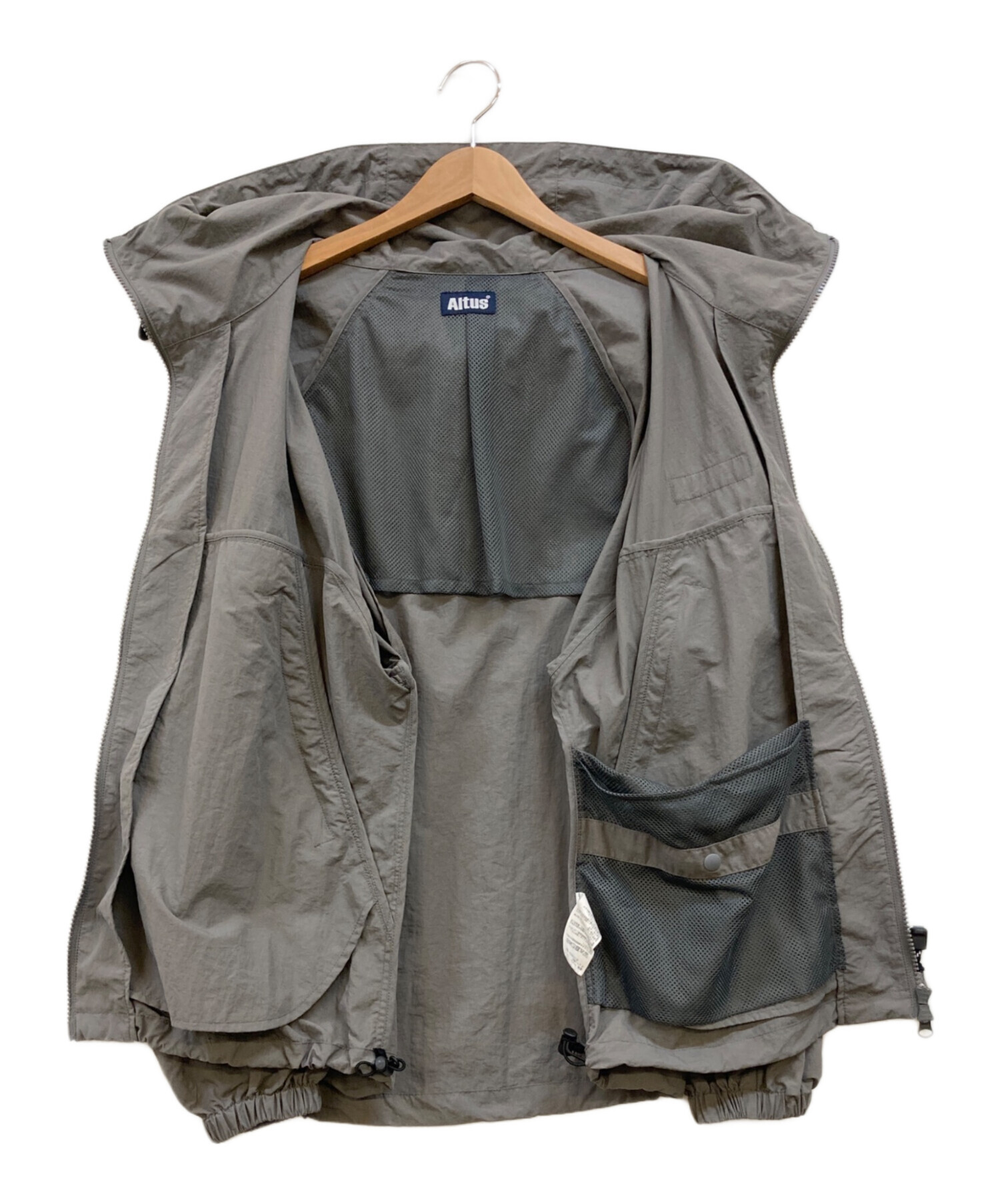 中古・古着通販】ALTUS (アルタス) Wジップマウンテンパーカー グレー