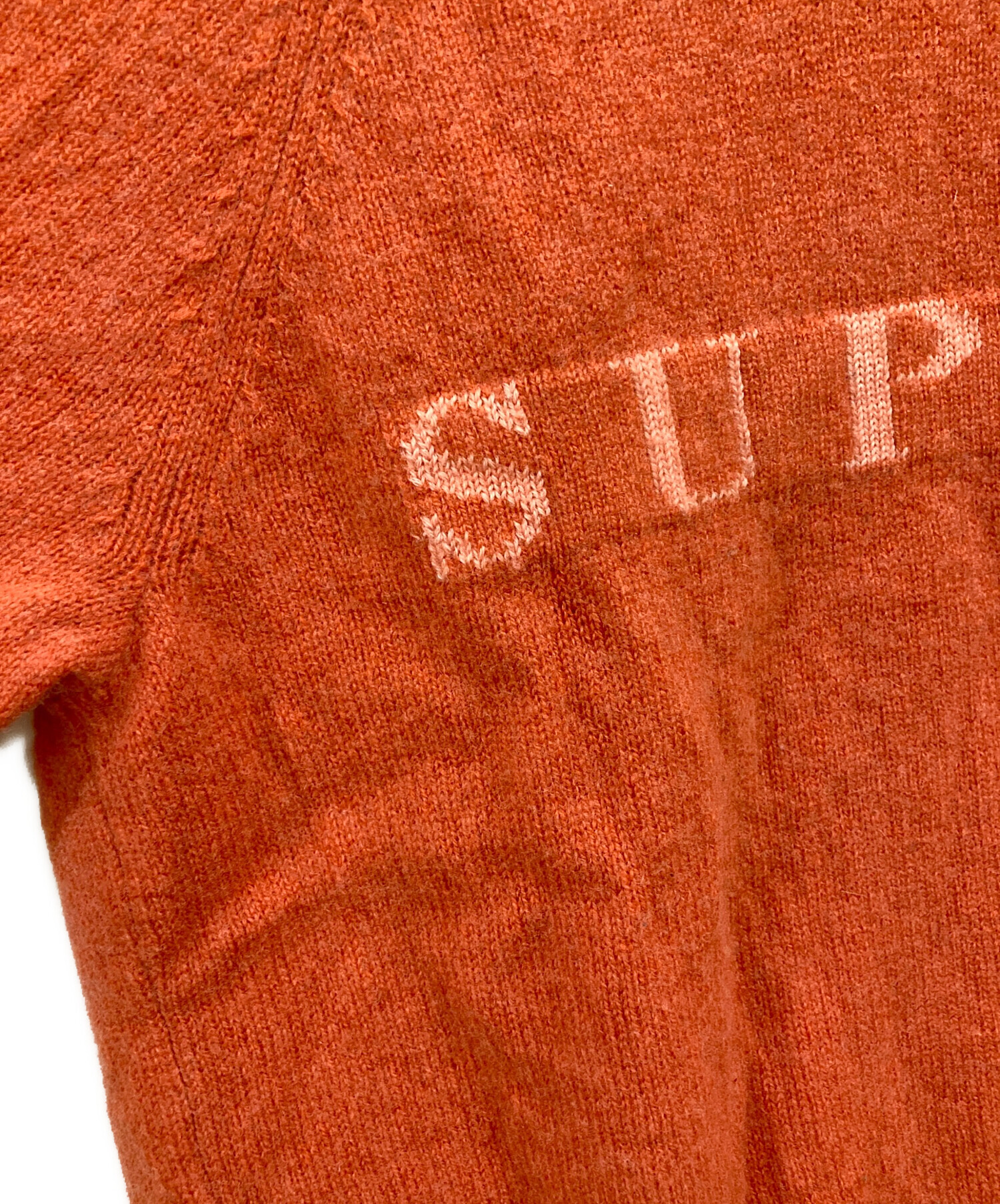 シュプリームStone Washed Sweater ニットセーター　Lサイズ 中古・古着通販】SUPREME (シュプリーム) stone washed sweater