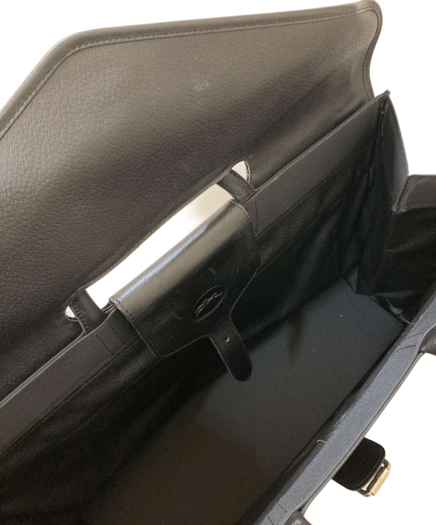 中古・古着通販】LONGCHAMP (ロンシャン) レザーナイロンコンビ