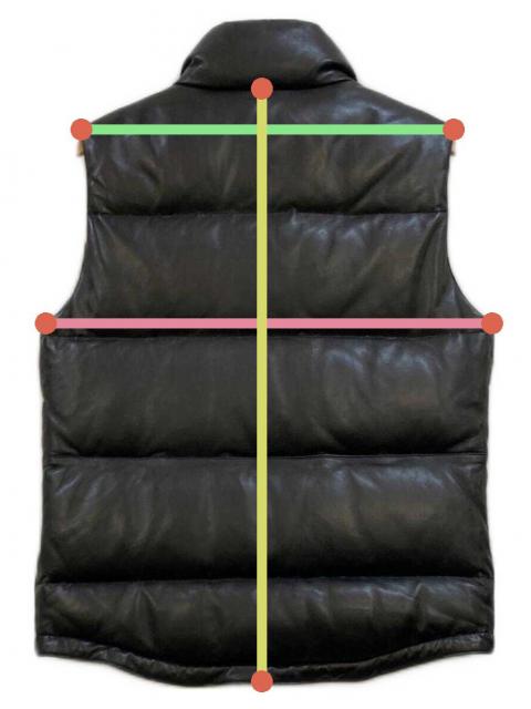 GREEN LABEL RELAXING ダウンベスト ラムレザーダウンベストM 中古・古着通販】green label relaxing (グリーンレーベルリラクシング