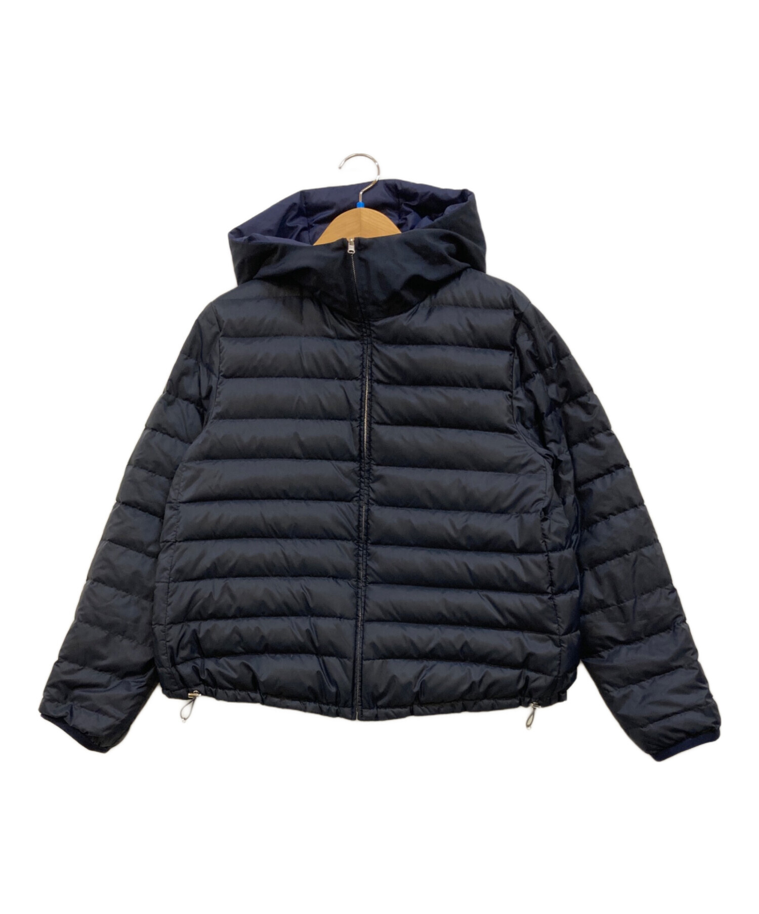 最終価格TOMORROWLANDグログラン ダウンライナー付きフーデッドコート紺 セール】 グログラン ダウンライナー付きフーデッドコート （その他