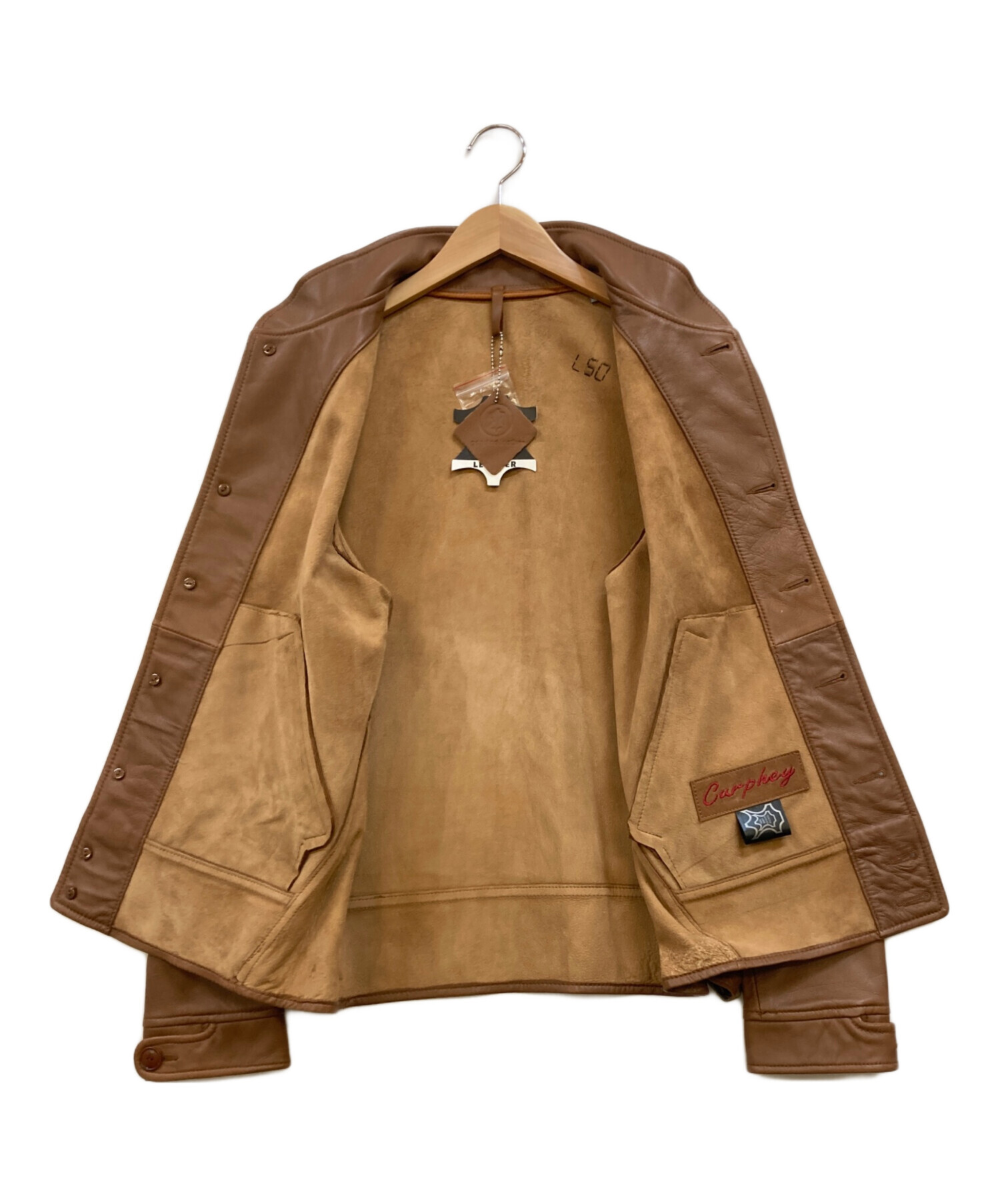 中古・古着通販】CURPHEY LEATHER (カーフィー レザー) ラムレザー