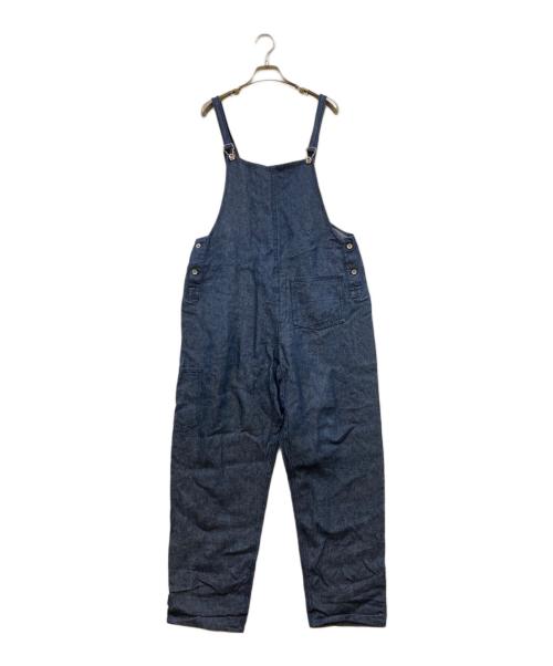 nest robe リネンデニムオーバーオール　サイズ2 ネストローブ 中古・古着通販】nest Robe (ネストローブ) リネン和紙デニム