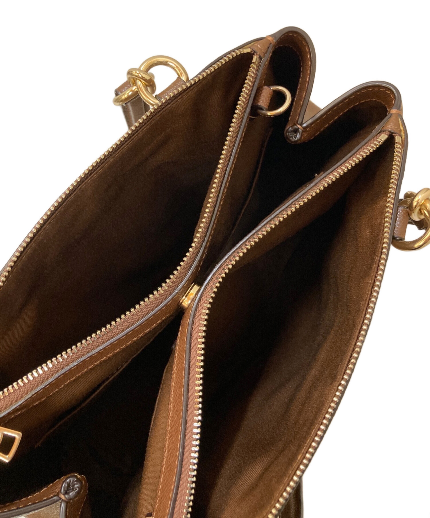 中古・古着通販】COACH (コーチ) シグネチャー トートバッグ ブラウン