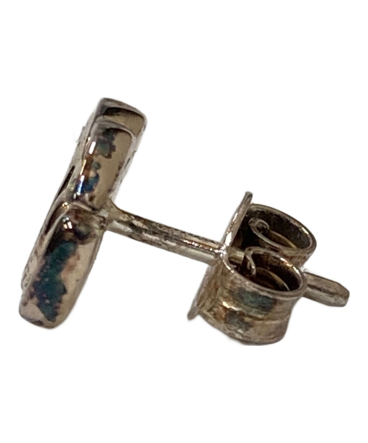 中古・古着通販】GUCCI (グッチ) ダブル Gピアス シルバー｜ブランド 