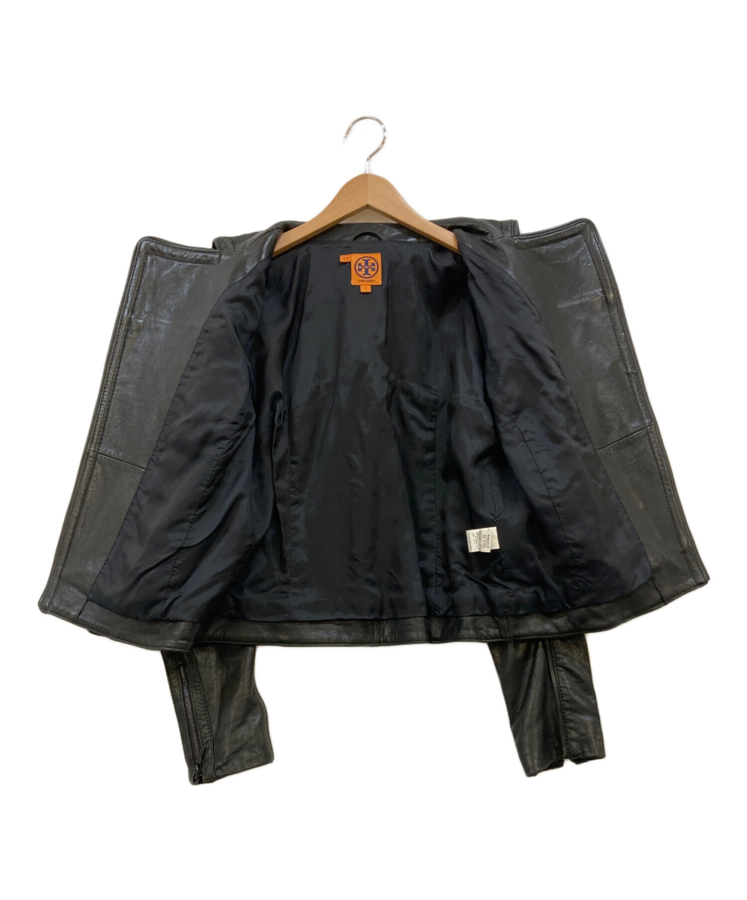 中古・古着通販】TORY BURCH (トリーバーチ) ラムレザージャケット 