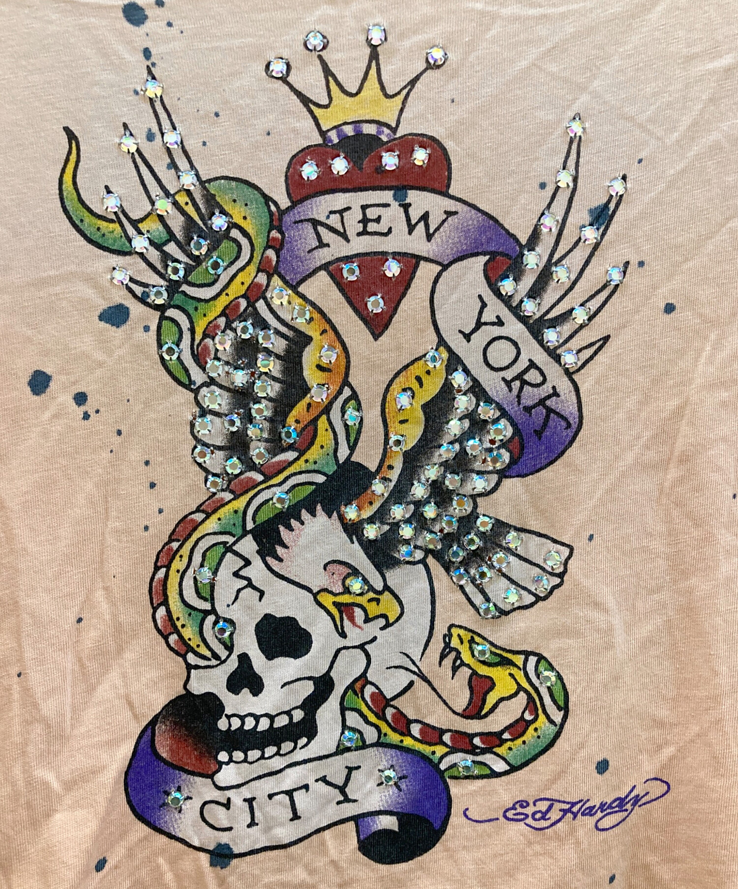 中古・古着通販】Ed Hardy (エド ハーディー) タトゥーモチーフ ライン