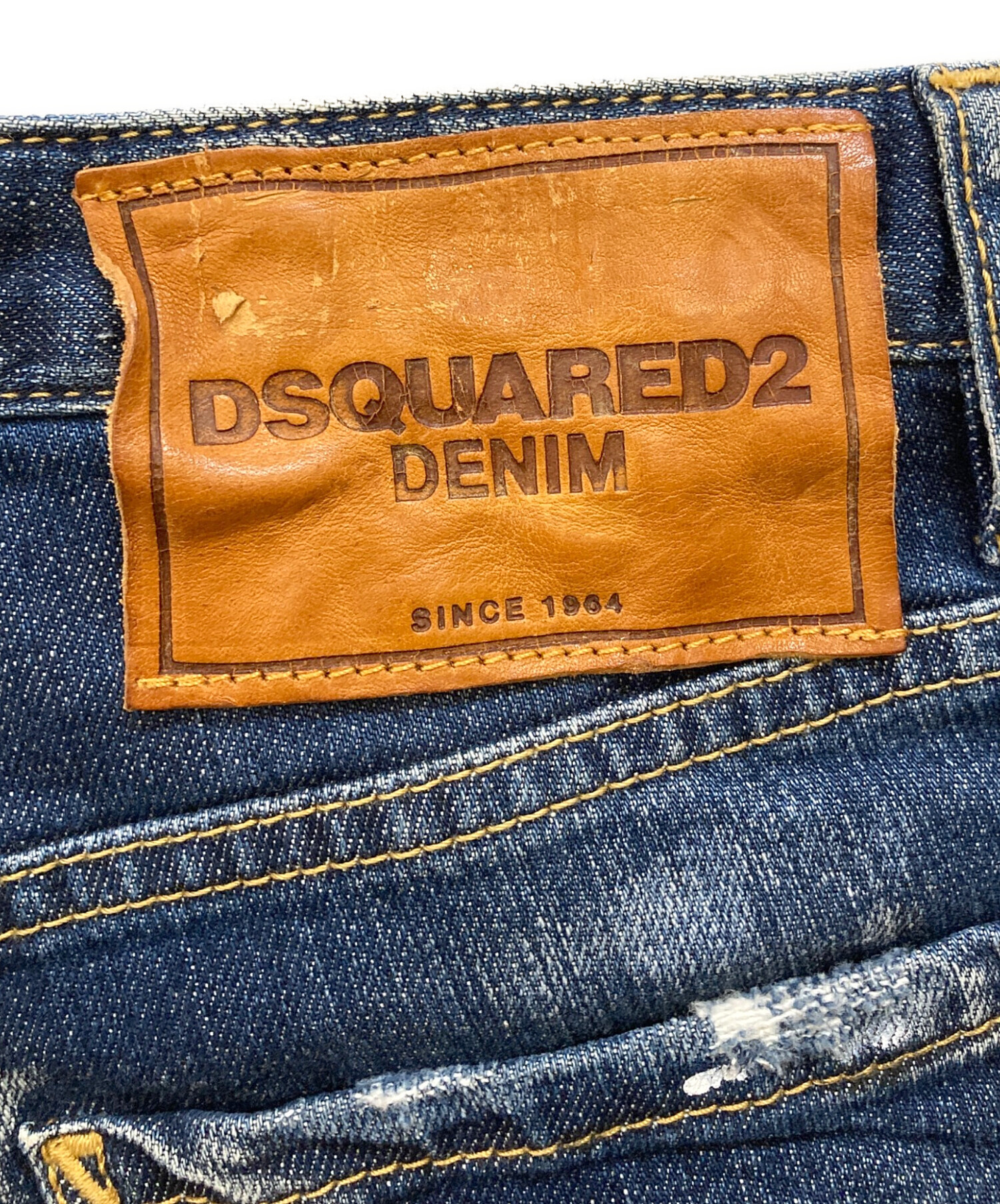 中古・古着通販】DSQUARED2 (ディースクエアード) ダメージ加工デニム