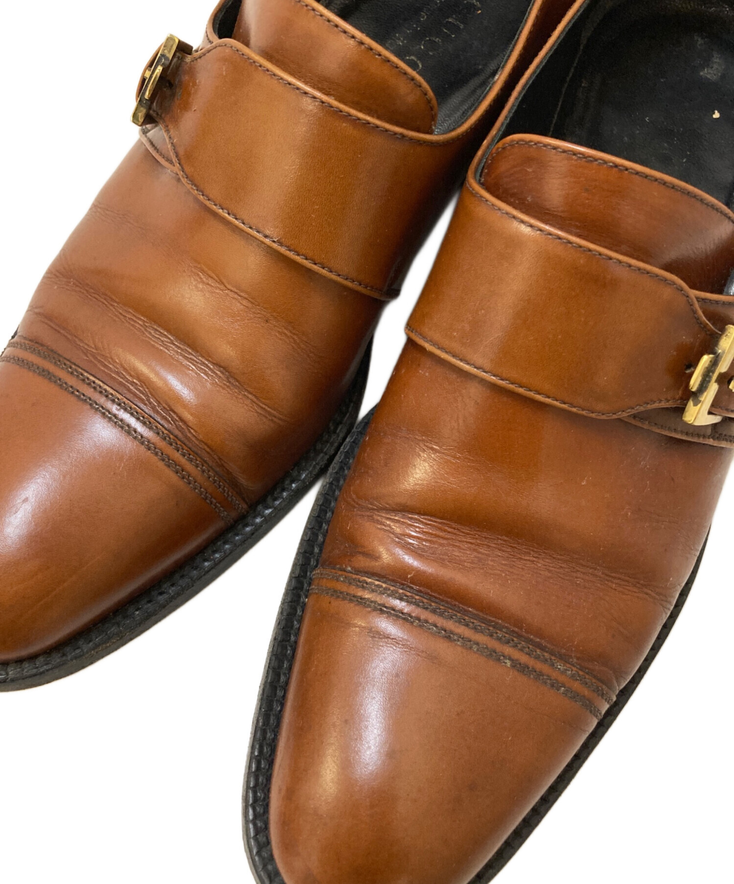 中古・古着通販】GUCCI (グッチ) モンクストラップ レザードレス