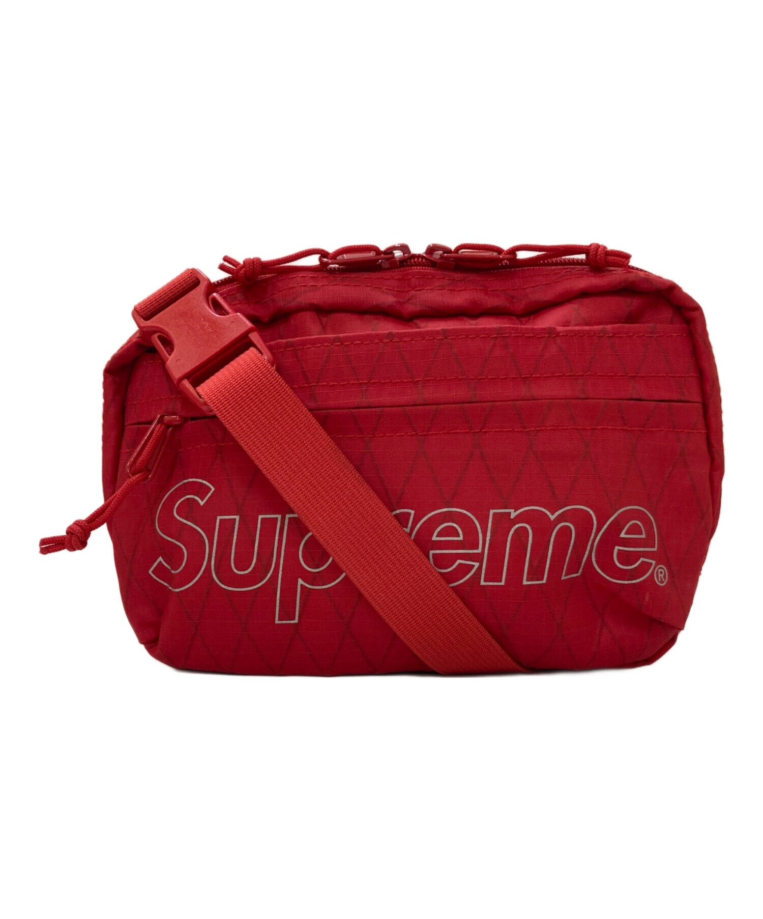 中古・古着通販】SUPREME (シュプリーム) ショルダーバッグ レッド