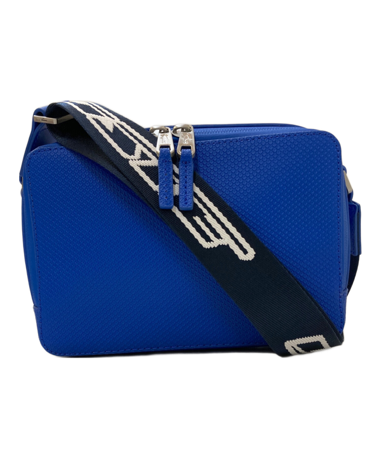 LACOSTE ショルダーバッグ 未使用級 ネオクロコ ボックスショルダーバッグ NU4692NZ - ラコステ（LACOSTE