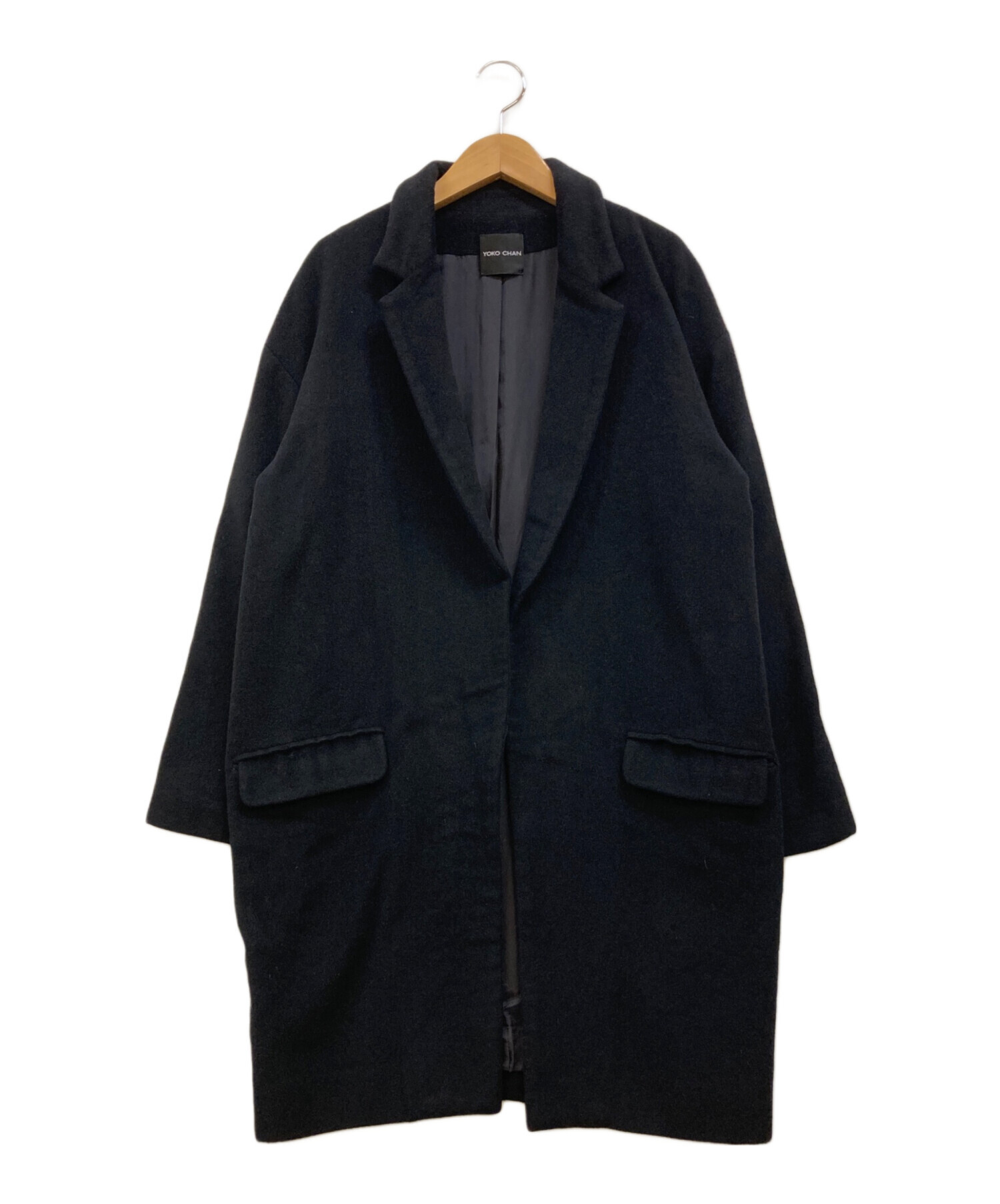 値下げ】ヨーコチャン YOKO CHAN コート ブラック 38