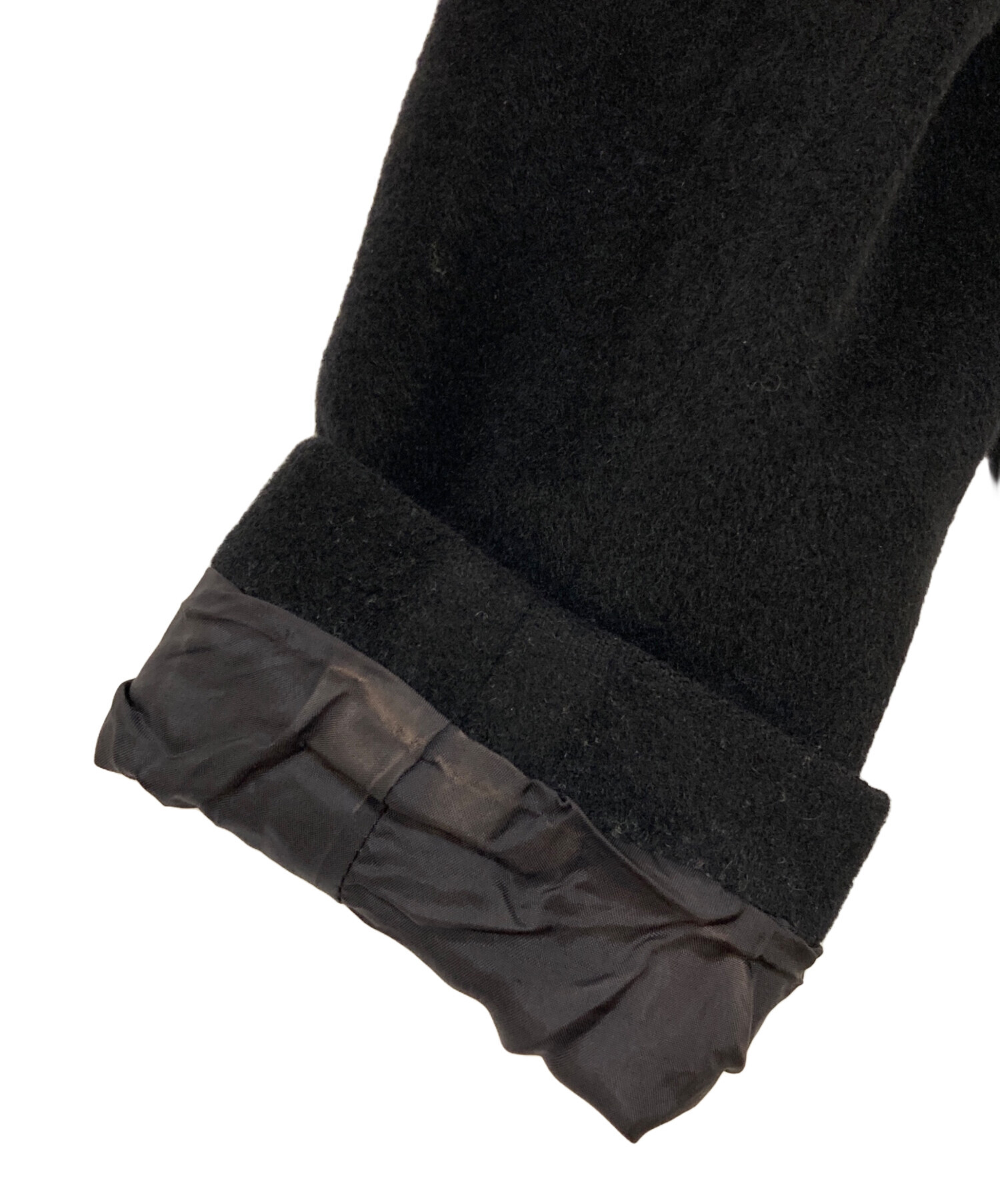 中古・古着通販】YOKO CHAN (ヨーコチャン) チェスターコート ブラック