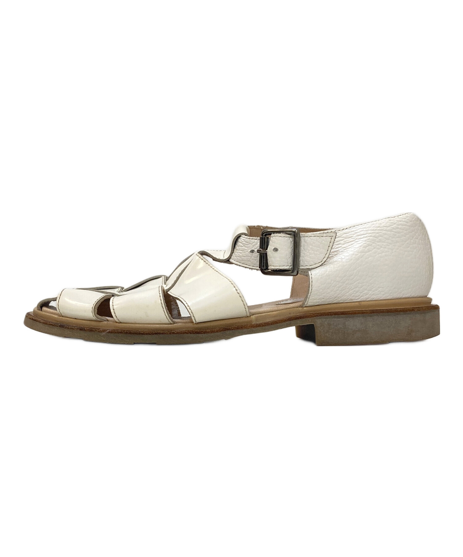 PARABOOT x BEAMS BOY パラブーツ ビームスボーイ 別注 フランス製 ILIMA グルカサンダル UK3.5F(22.5-23cm) ホワイト レザー ストラップ コンビ シューズ【中古】【PARABOOT × BEAMS BOY】 楽天市場】PARABOOT x BEAMS BOY パラブーツ ビームスボーイ 別注